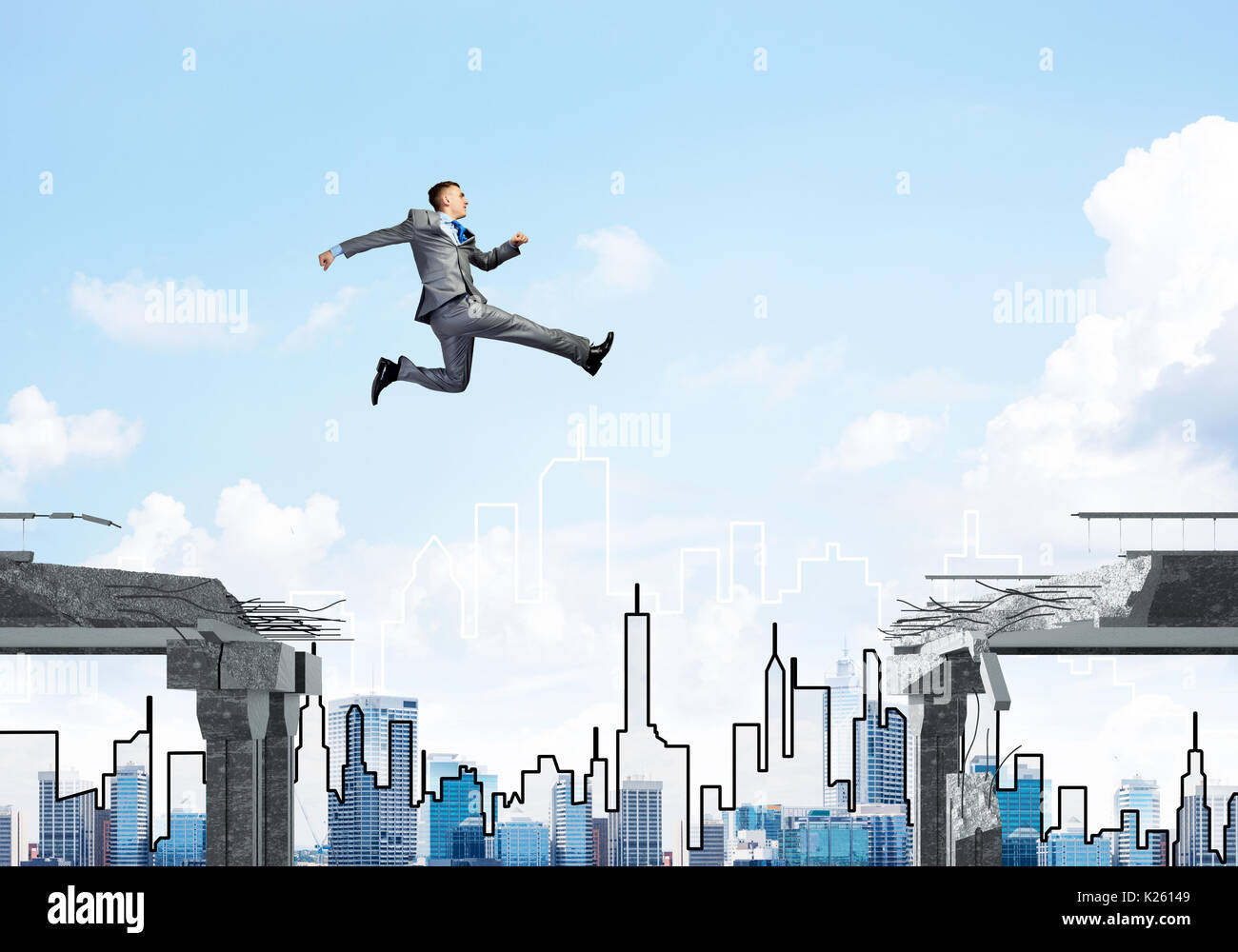 Problem and difficulties overcoming concept Stock Photo - Alamy