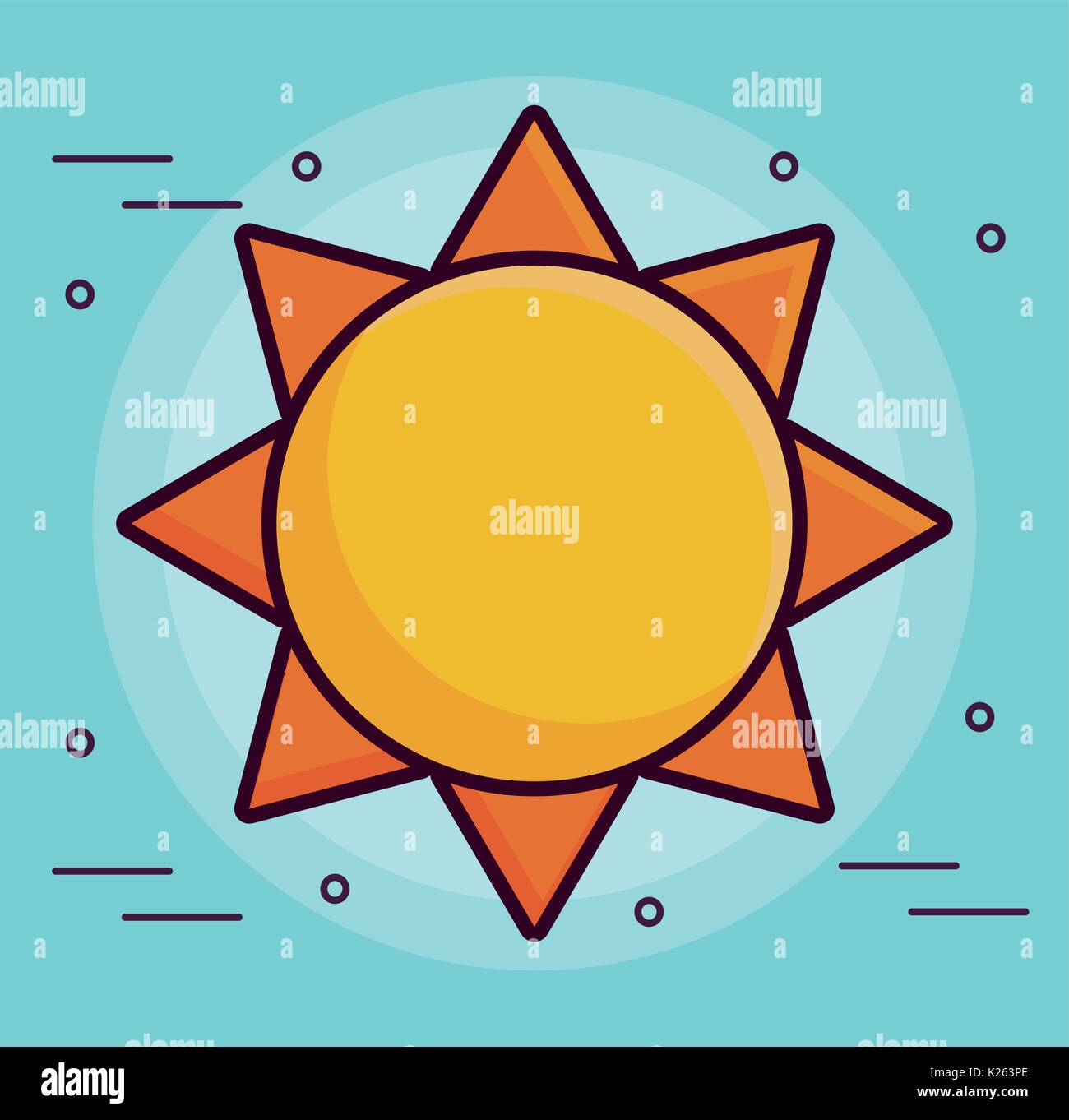 sun icon image Stock Vector Image & Art - Alamy