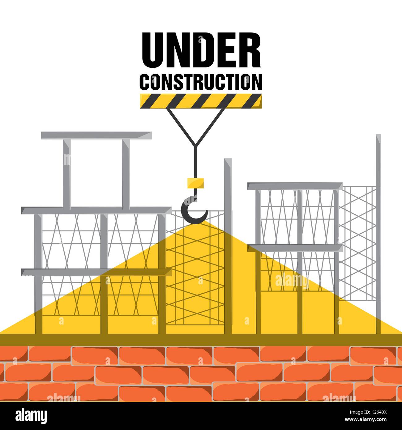 flat under construction concept Stock Vector Image & Art - Alamy