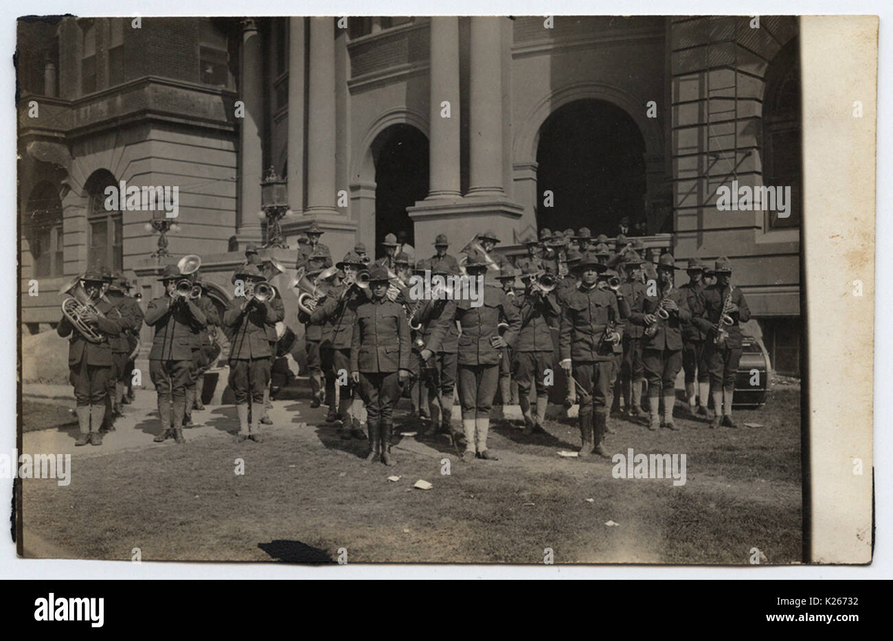 Military Brass Band Stock Photo Alamy