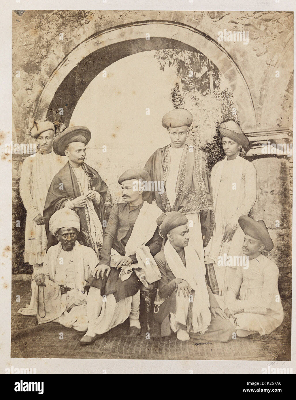 Nagar Brahmins Stock Photo