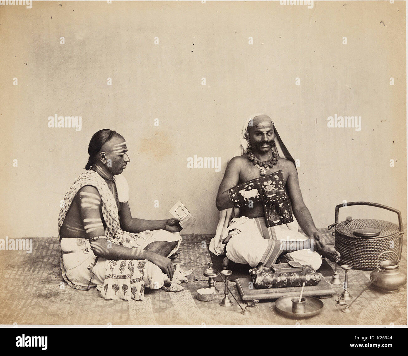 Smarth Brahmins Stock Photo