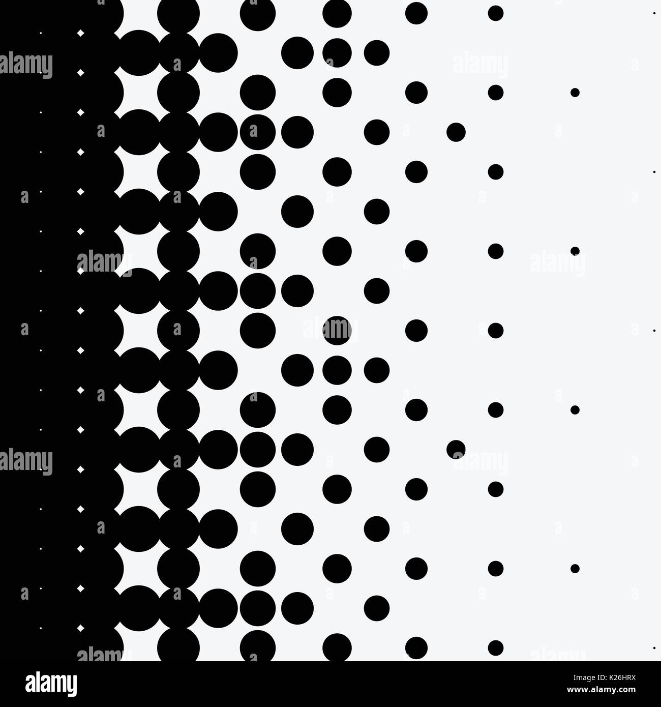Halftone dots on white background Stock Vector Image & Art - Alamy