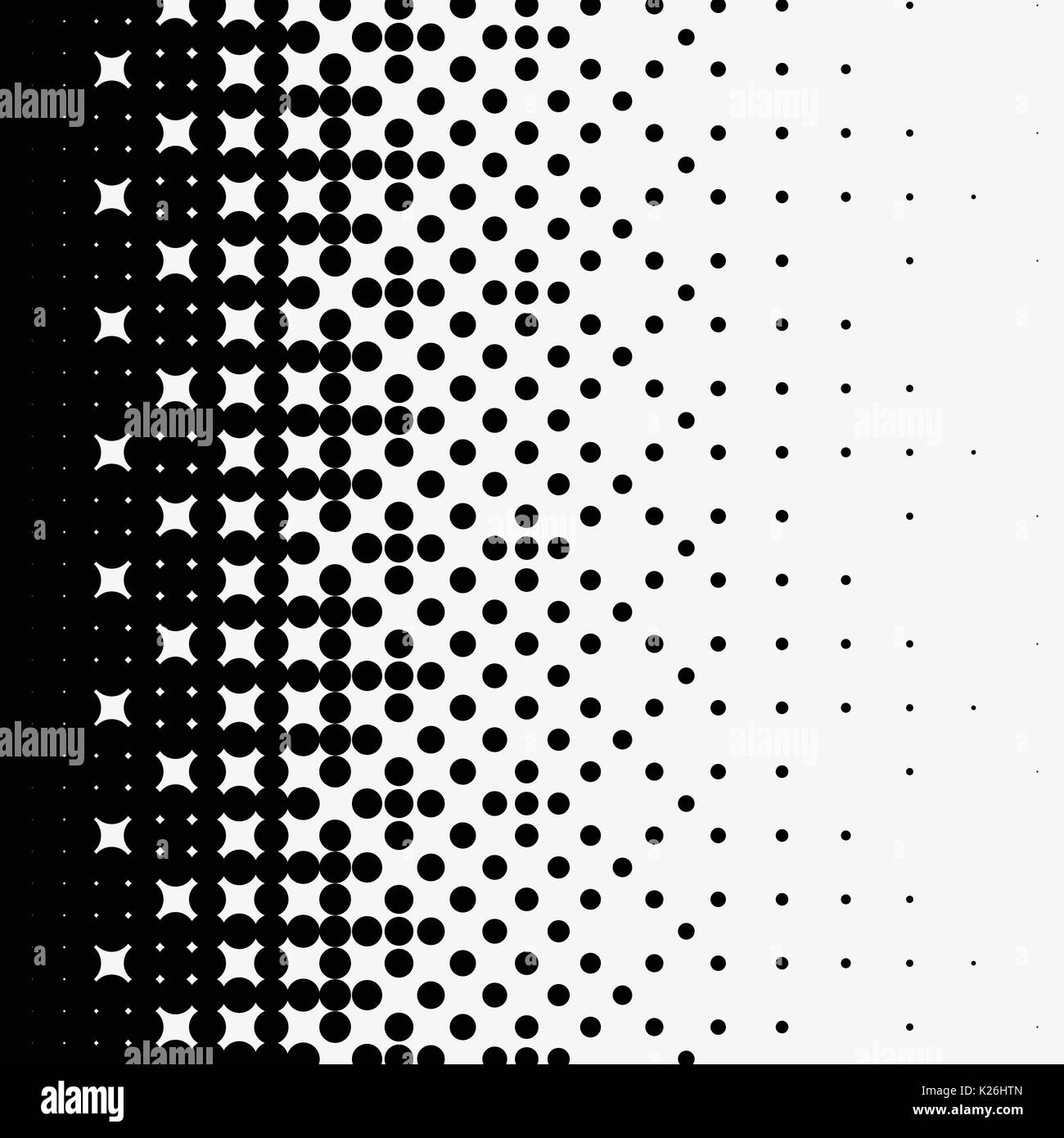 Halftone dots on white background Stock Vector Image & Art - Alamy