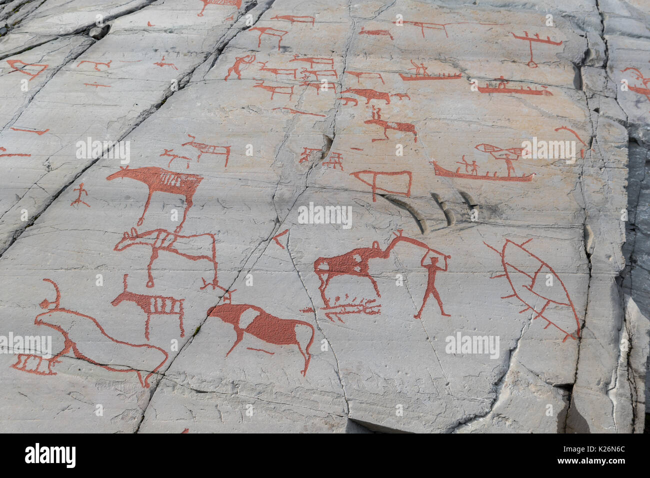 rock, carvings, Alta, Hjemmeluft, Finnmark, Norway, historic