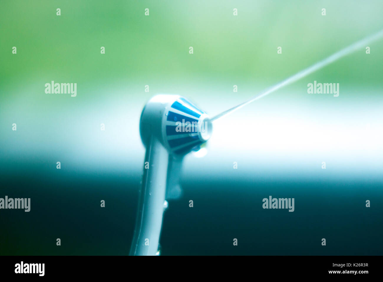 Dental water spray cleaner for interdental hygiene Stock Photo Alamy