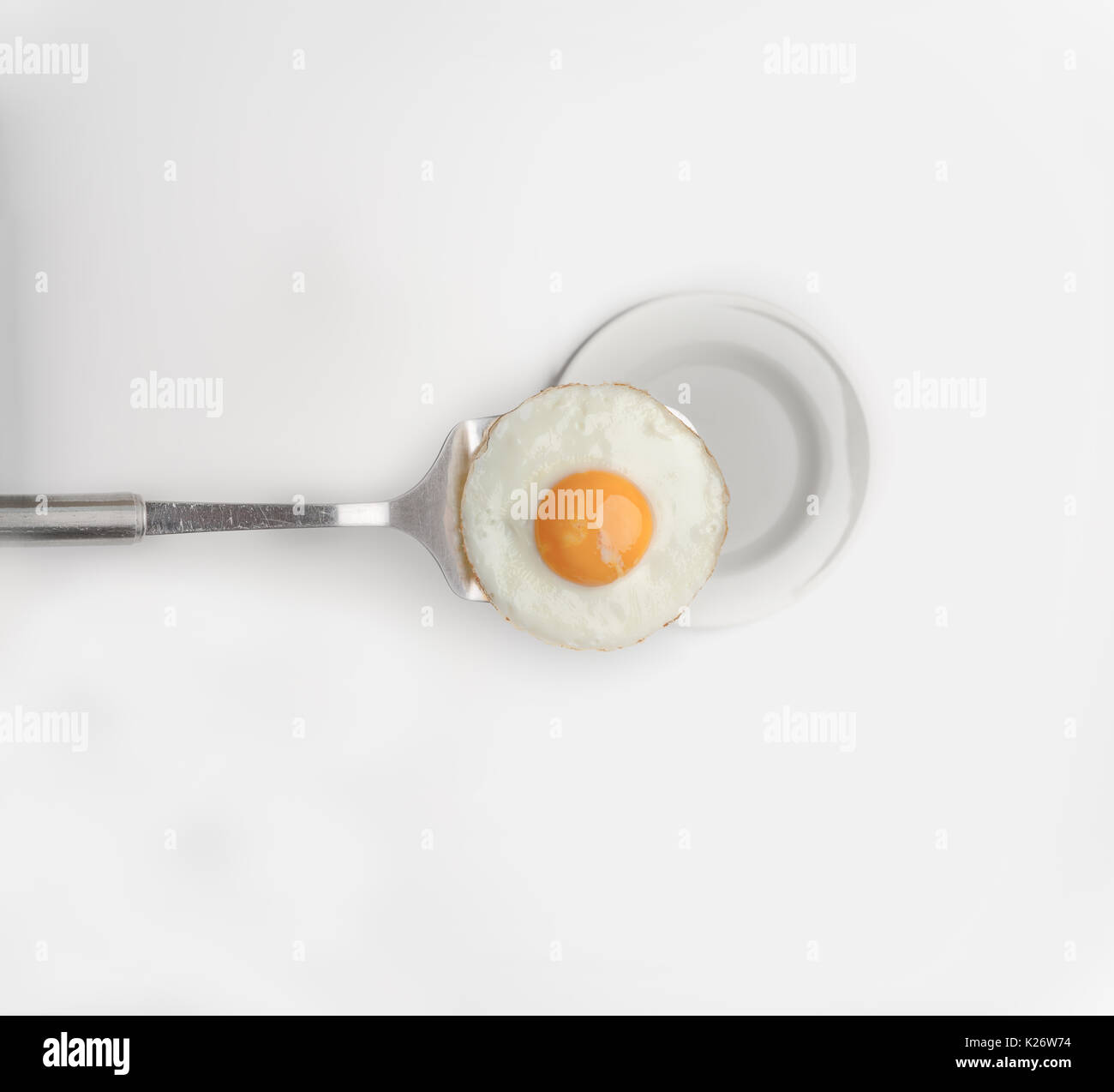Fried Egg Part One Stock Photo