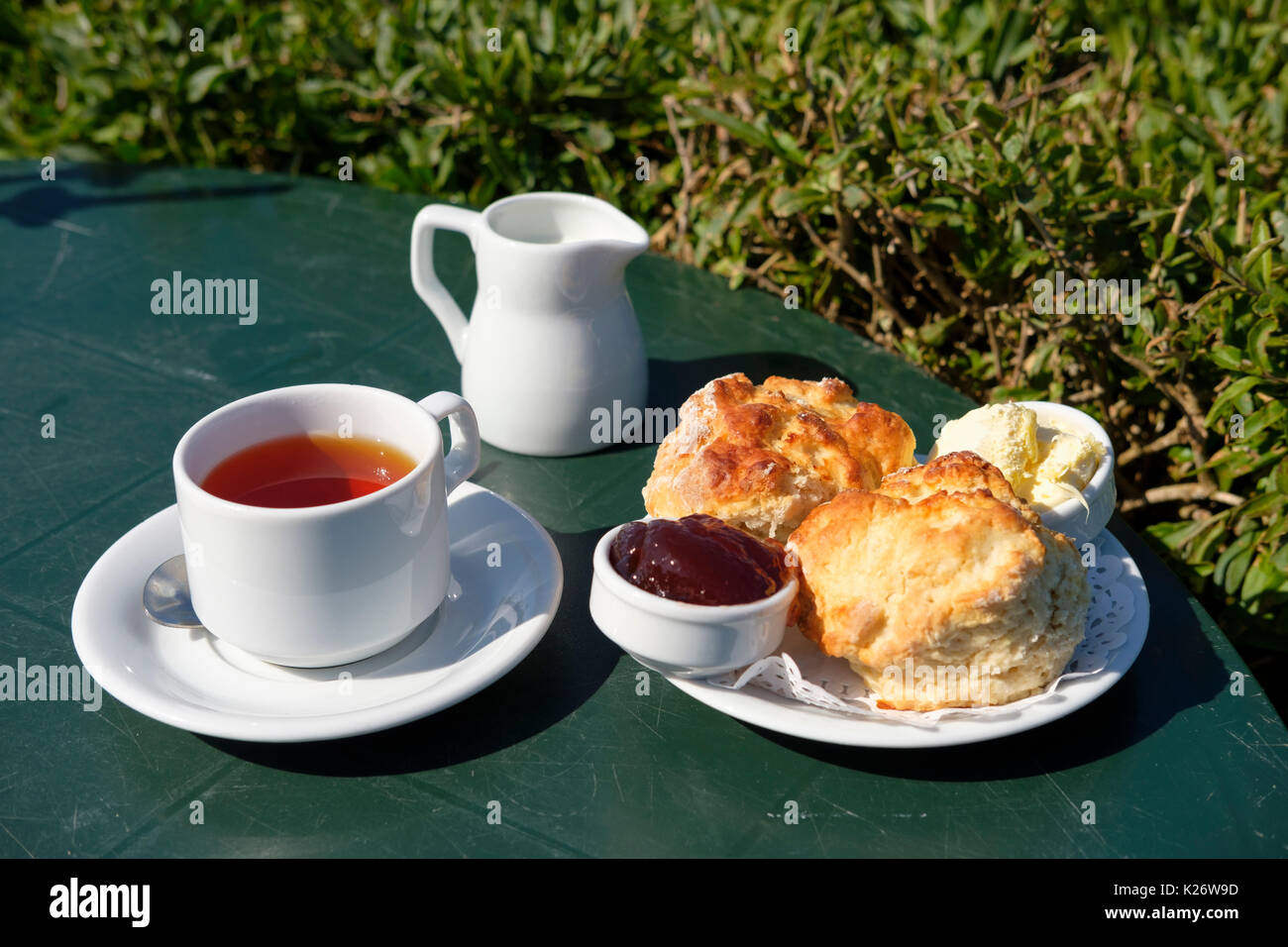 Cornish cream tea hires stock photography and images Alamy