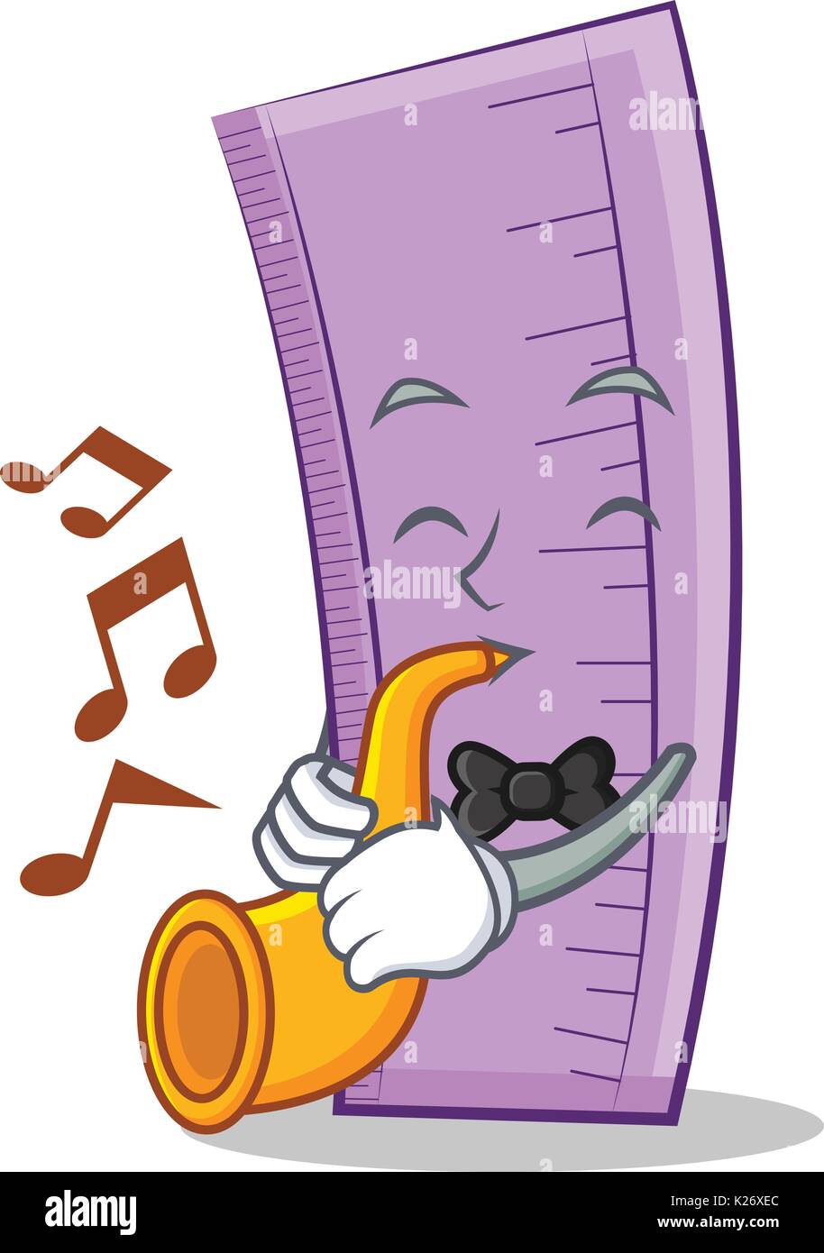 Trumpet face Stock Vector Images - Alamy