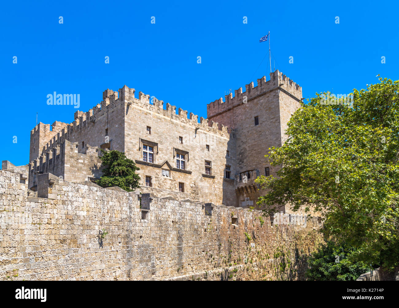 Rhodes old town Stock Photo Alamy