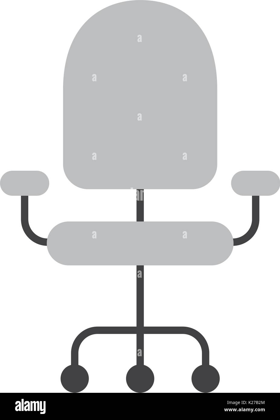 office chair isolated icon Stock Vector Image & Art - Alamy