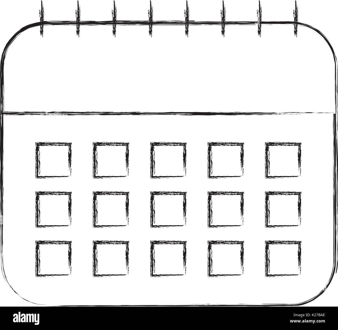 calendar reminder isolated icon Stock Vector Image & Art - Alamy