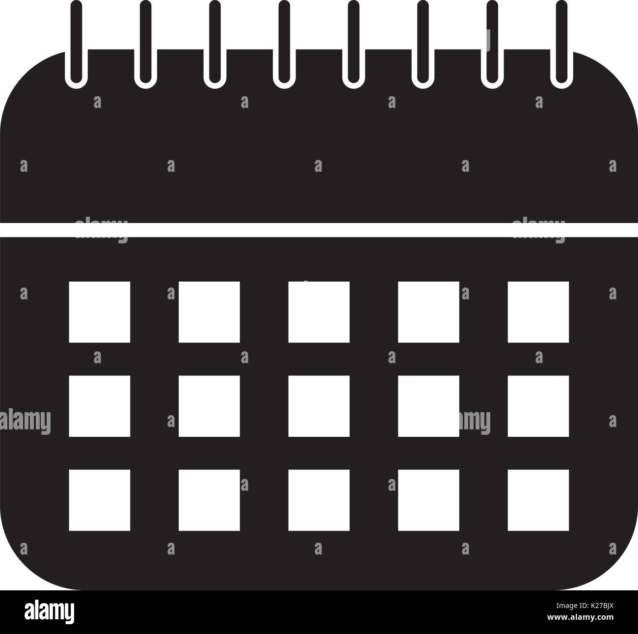calendar reminder isolated icon Stock Vector Image & Art - Alamy