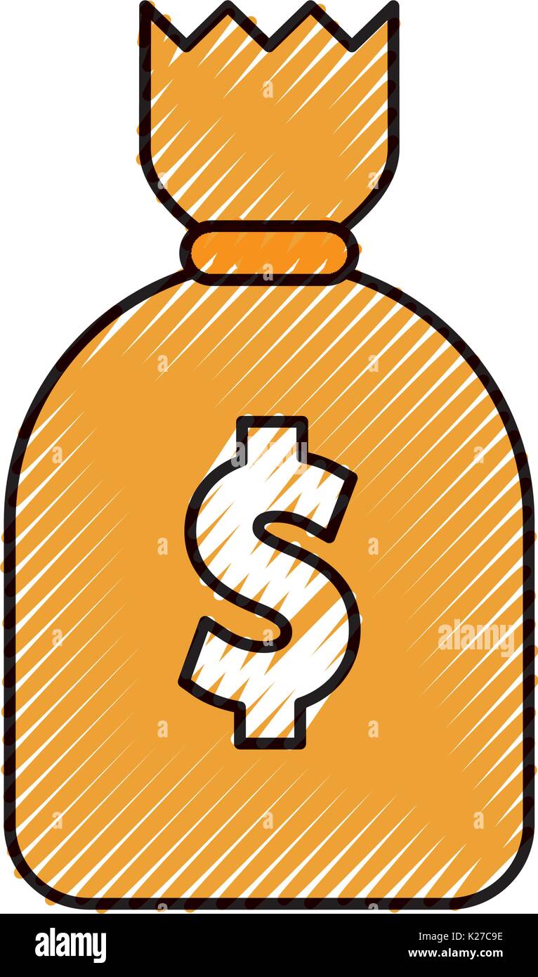 money bag isolated icon Stock Vector Image & Art - Alamy