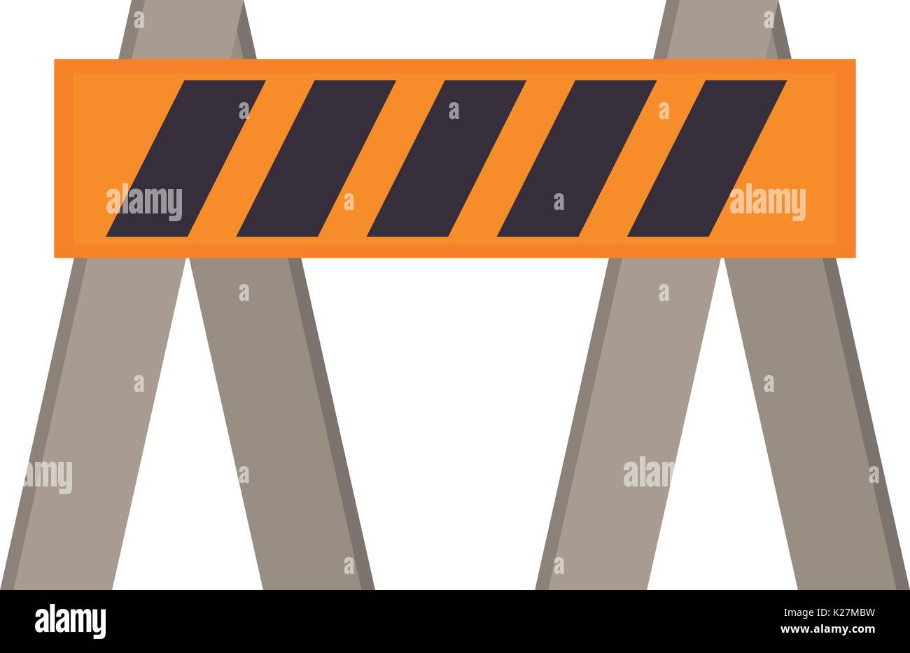construction barrier icon Stock Vector Image & Art - Alamy