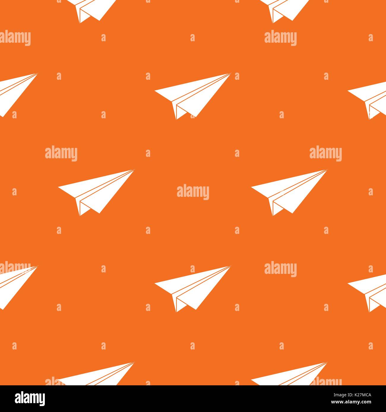 Paper airplane pattern seamless Stock Vector Image & Art - Alamy