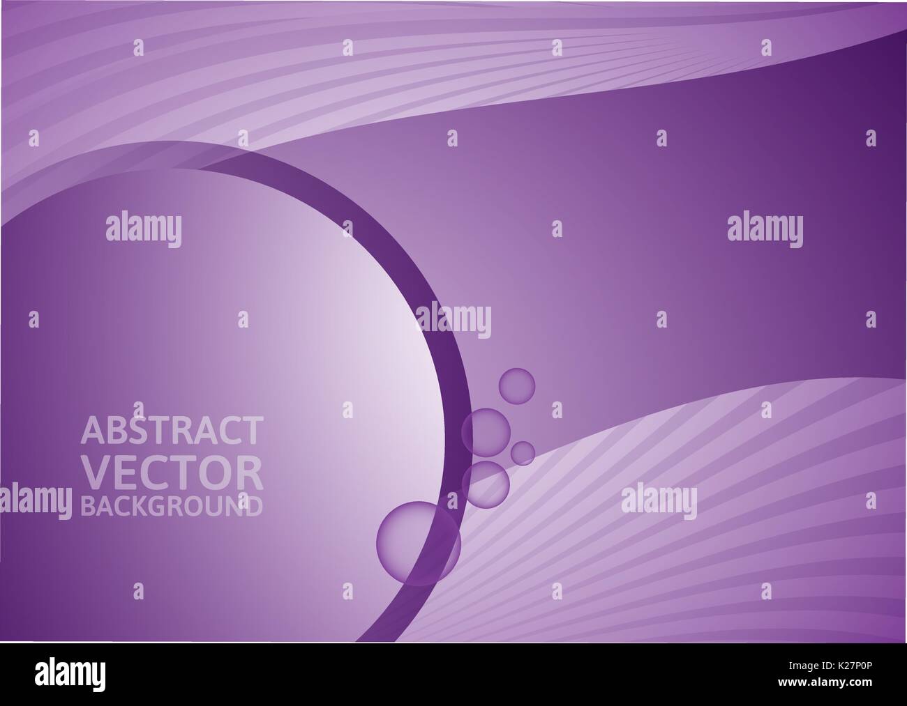 Purple abstract vector background with copyspace Stock Vector Image