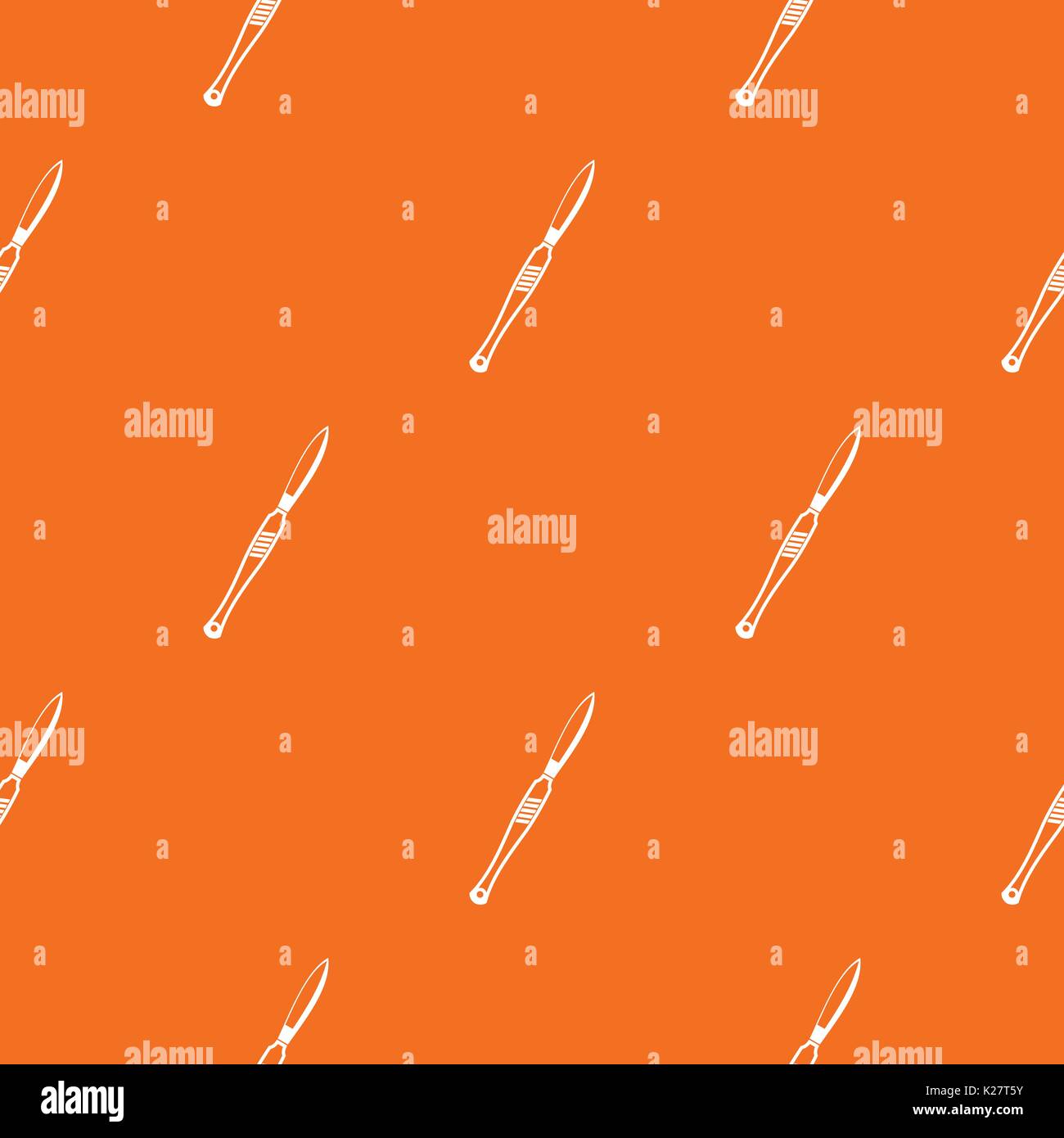 Stainless medical scalpel pattern seamless Stock Vector Image & Art Alamy