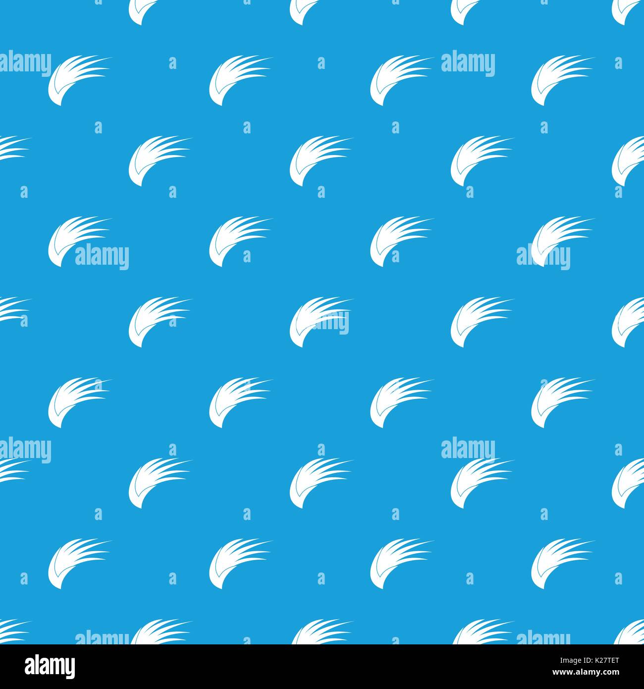 Wing pattern seamless blue Stock Vector Image & Art - Alamy