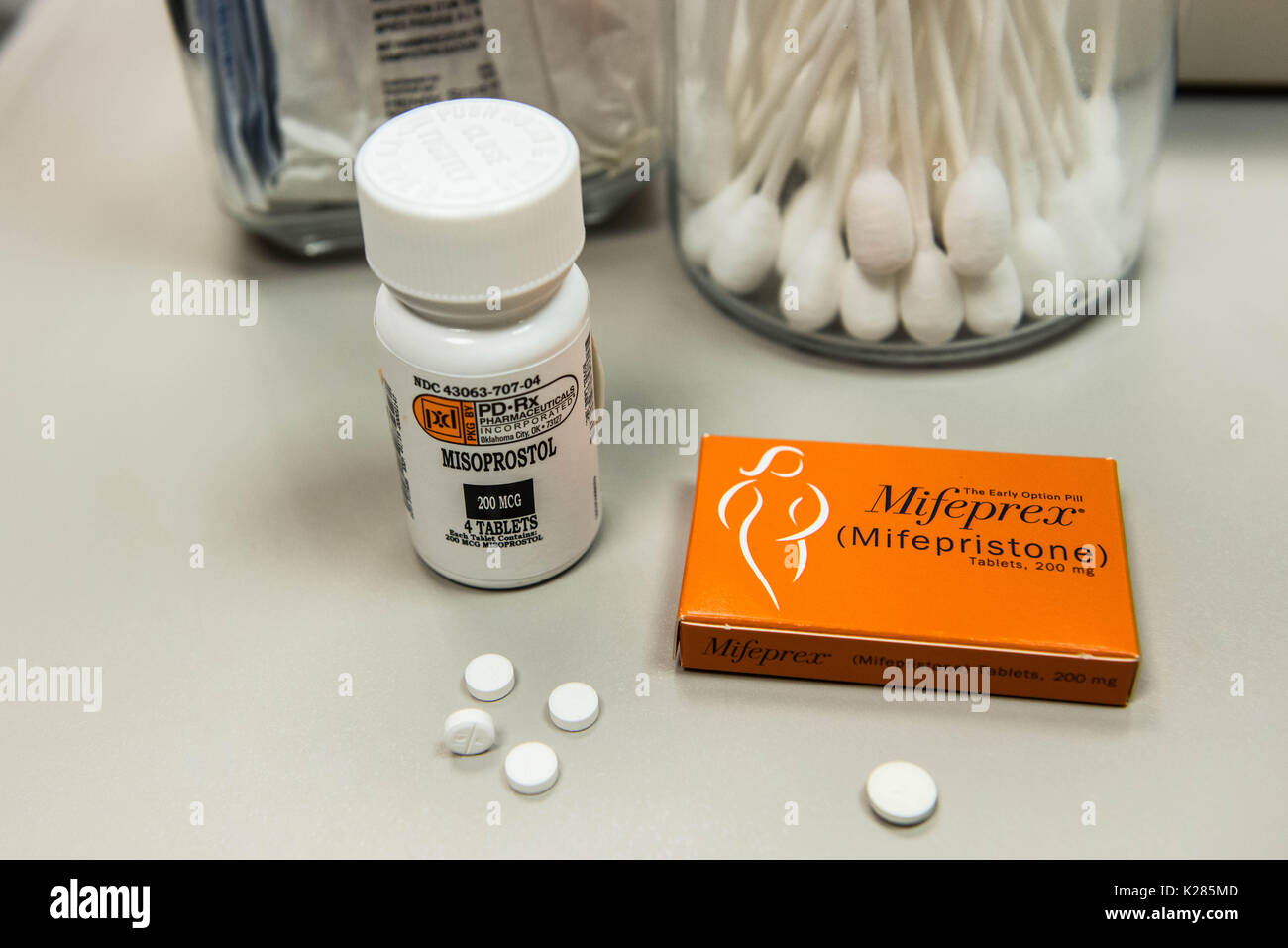 Medication abortion pills, misoprostol and mifepristone
