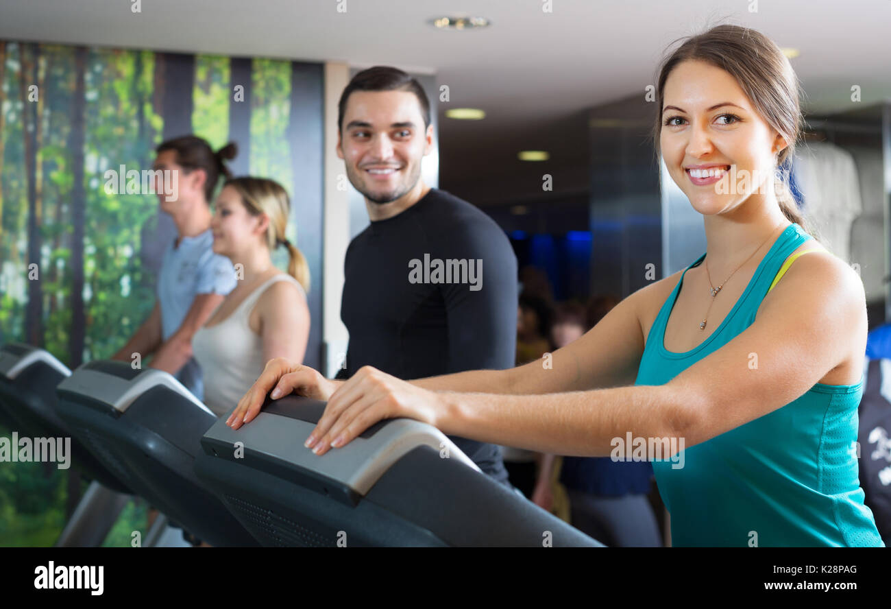 Happy exerciser hi-res stock photography and images - Alamy
