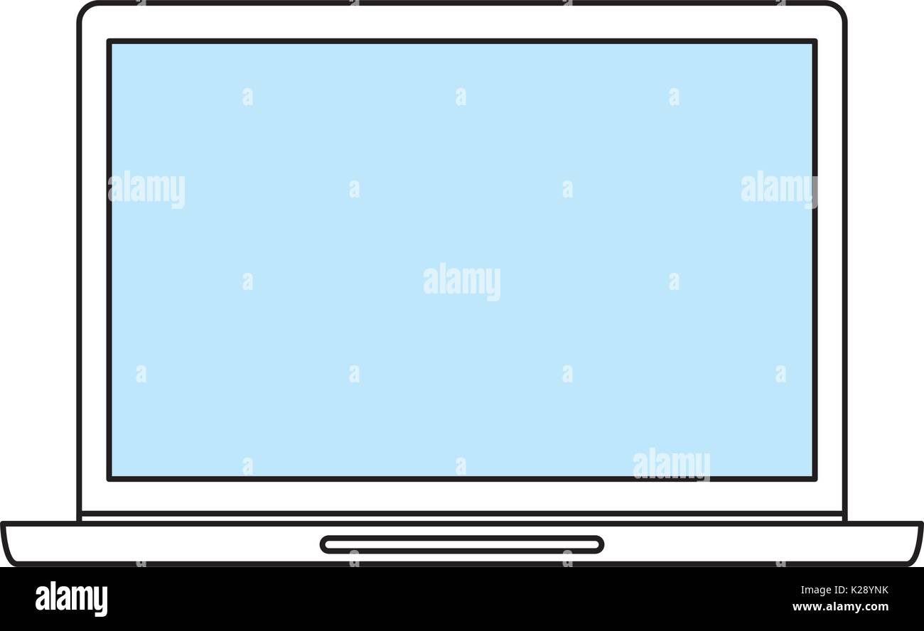 Laptop computer technology Stock Vector Image & Art Alamy