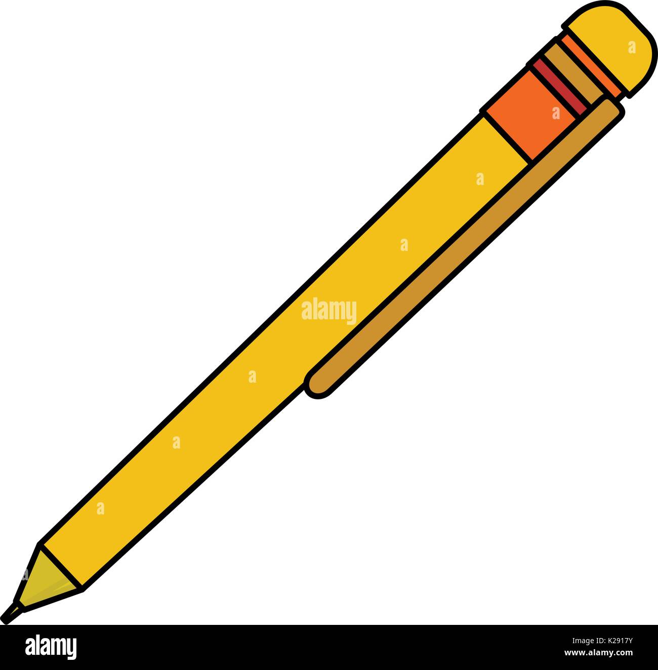Pen office isolated Stock Vector Image & Art - Alamy
