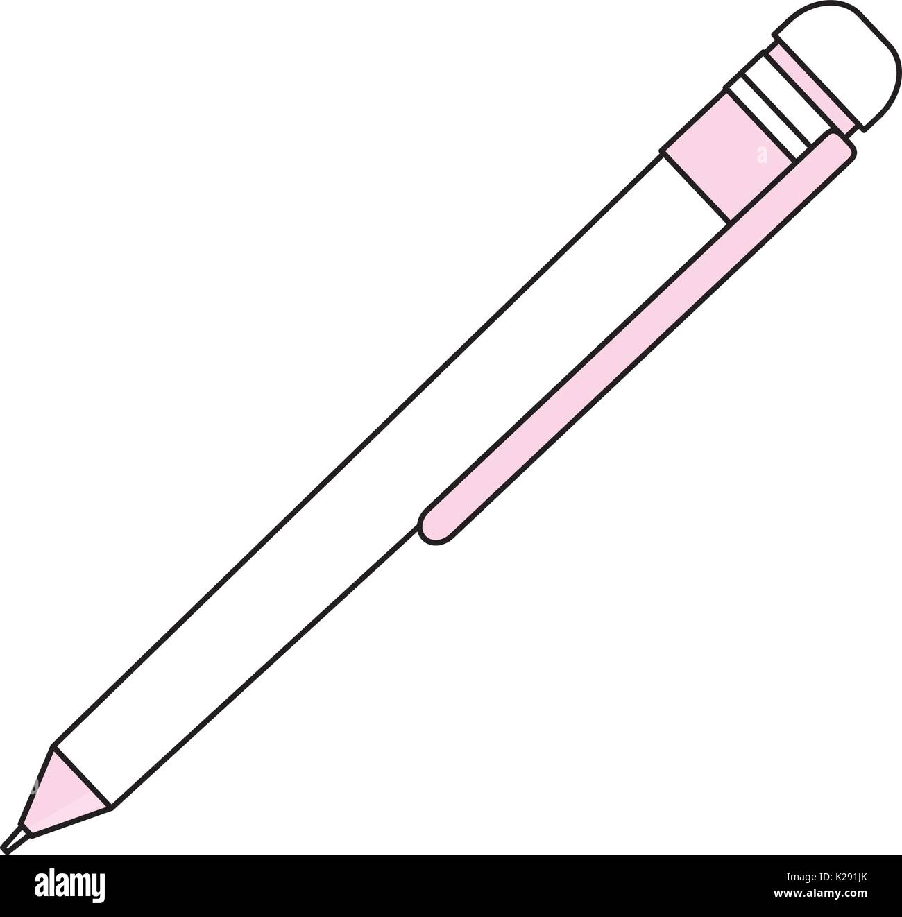 Pen office isolated Stock Vector Image & Art - Alamy