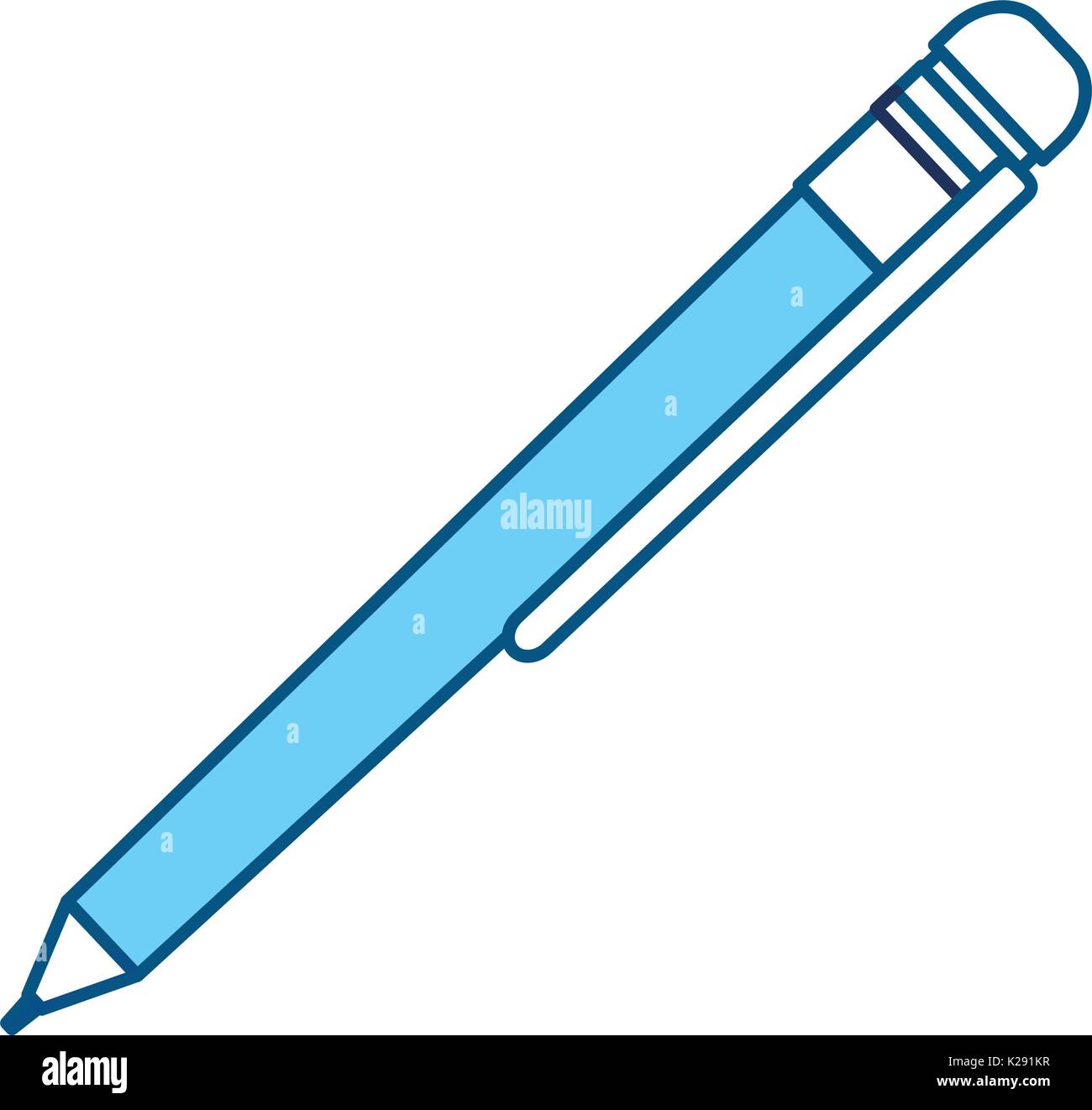 Pen office isolated Stock Vector Image & Art - Alamy