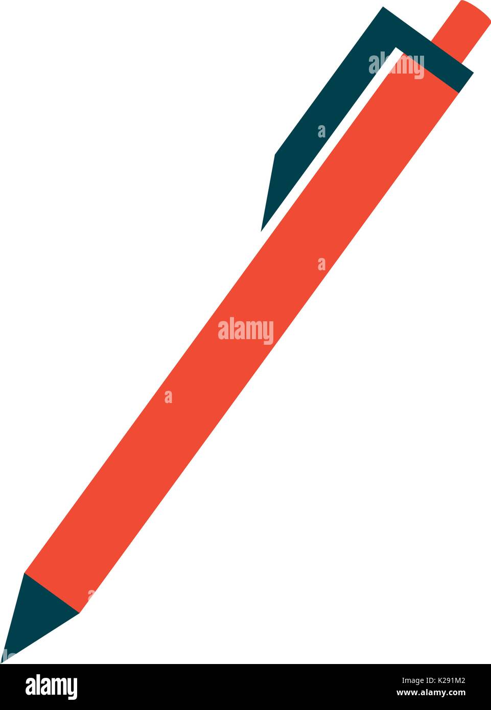 Pen office isolated Stock Vector Image & Art - Alamy