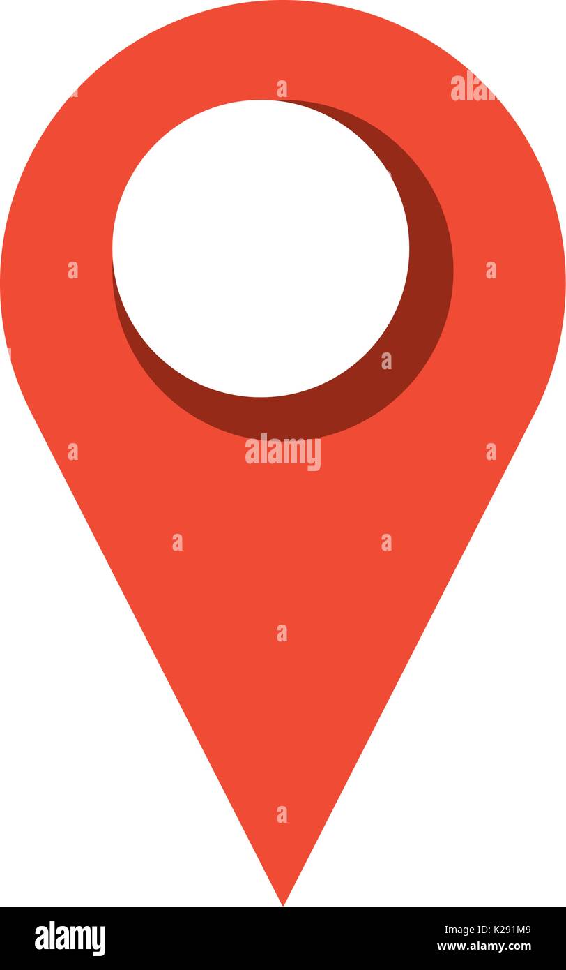 Pointer map location symbol Stock Vector Image & Art - Alamy