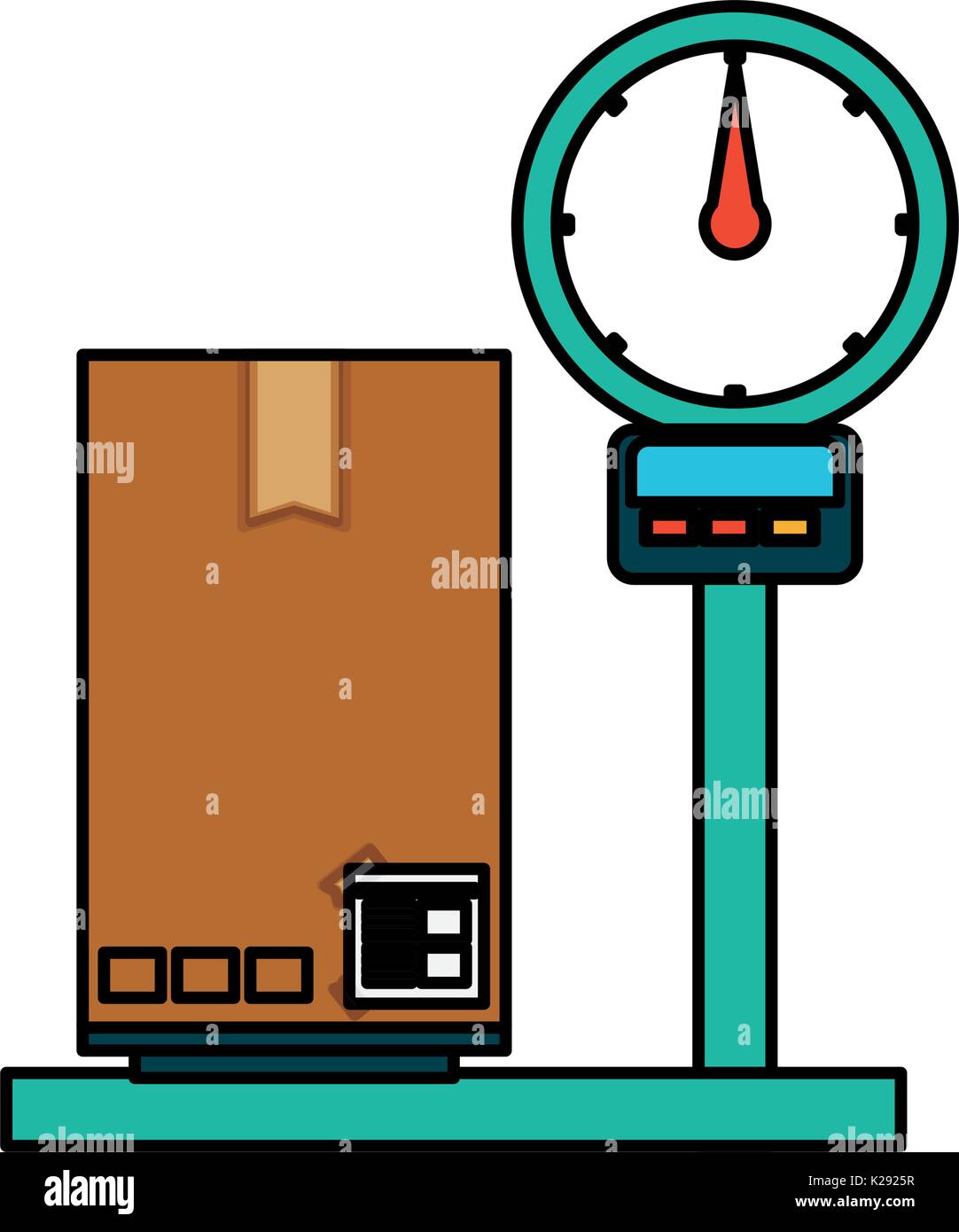 Cargo weight balance Stock Vector Image & Art Alamy