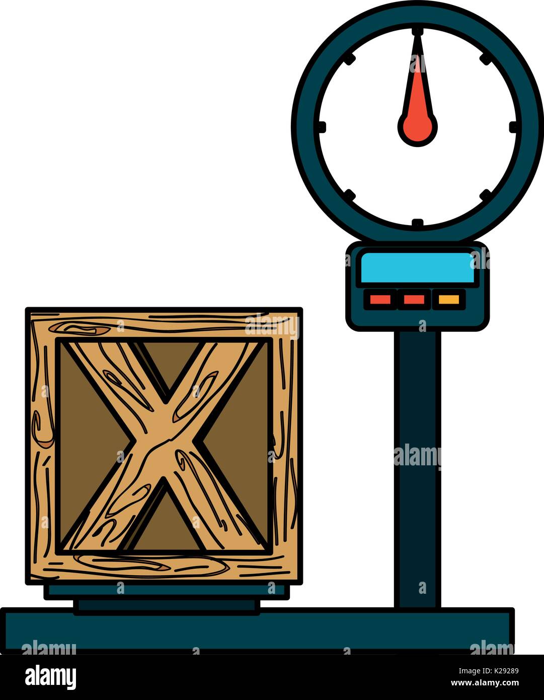 Cargo weight balance Stock Vector Image & Art Alamy