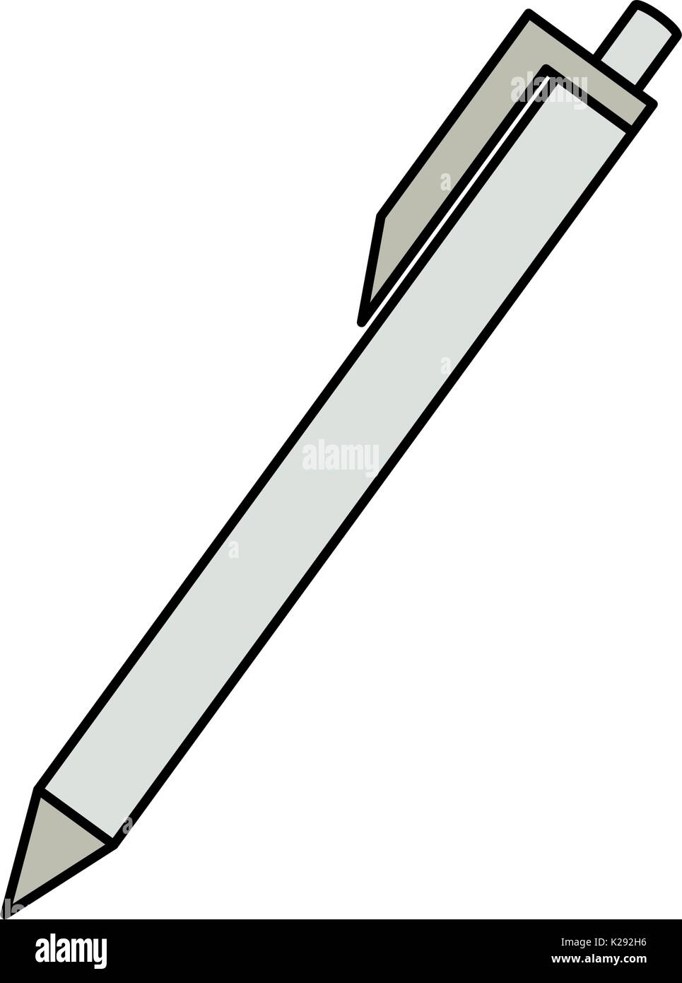 Pen office isolated Stock Vector Image & Art - Alamy