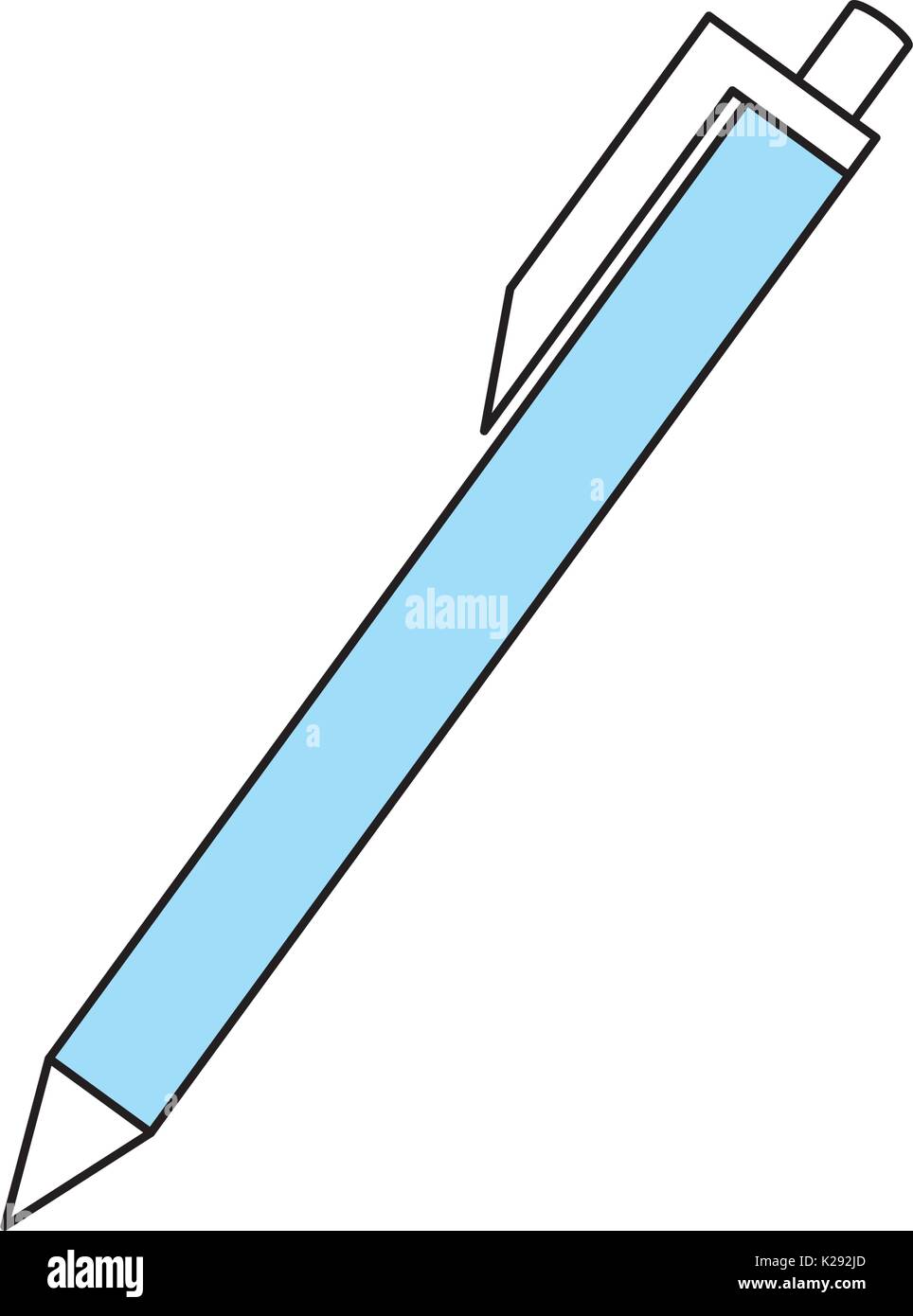 Pen office isolated Stock Vector Image & Art - Alamy