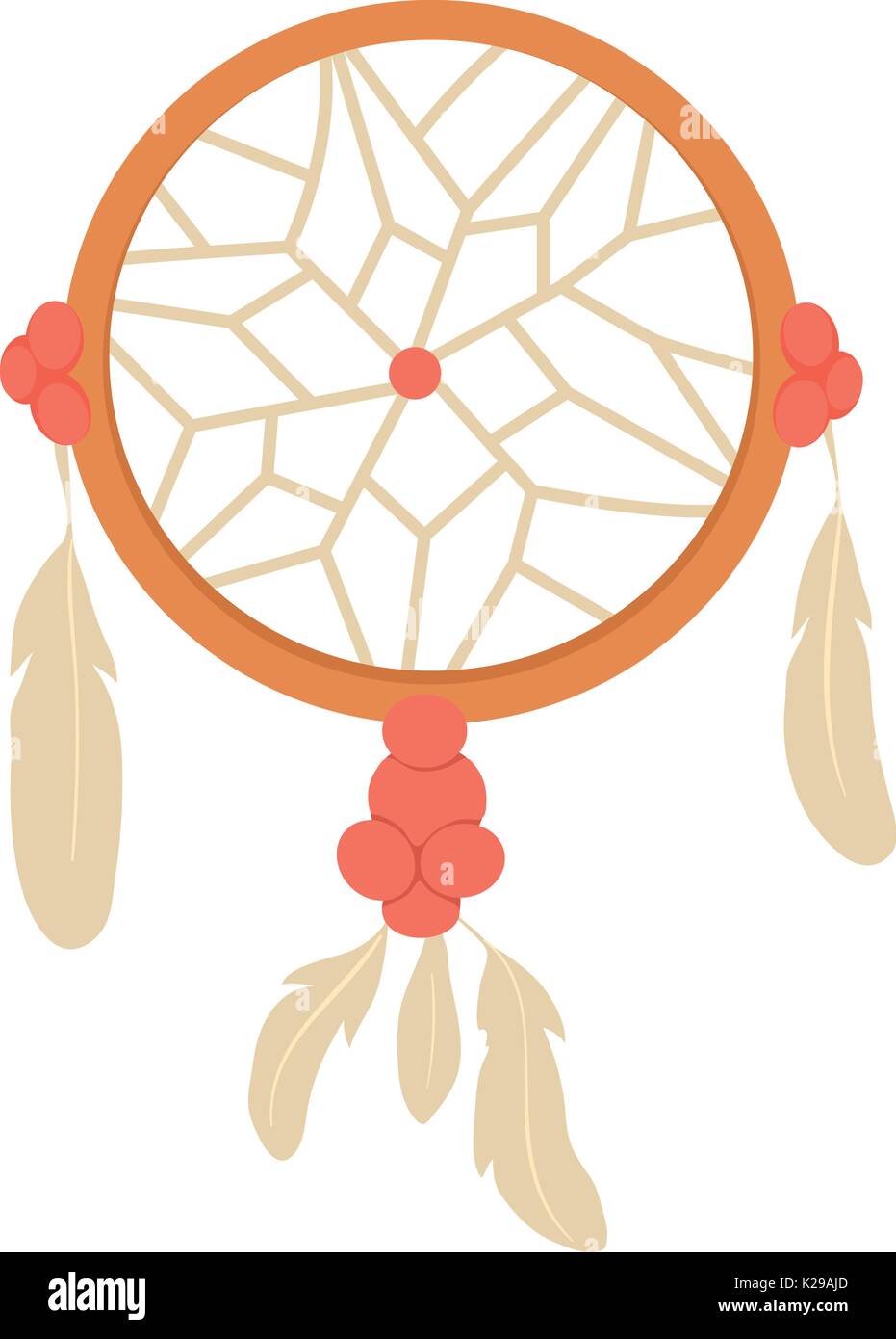 Decoration Dream Catcher Icon. Cartoon Of Decoration Dream Catcher