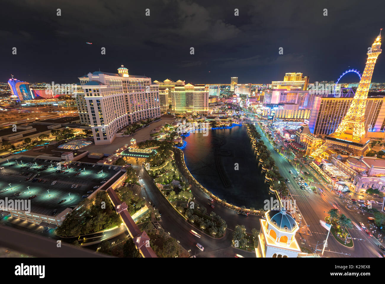 Las vegas strip aerial hires stock photography and images Alamy