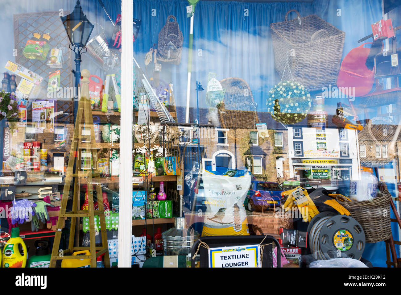 A hardware store in Barnard Castle, County Durham, UK. Stock Photo