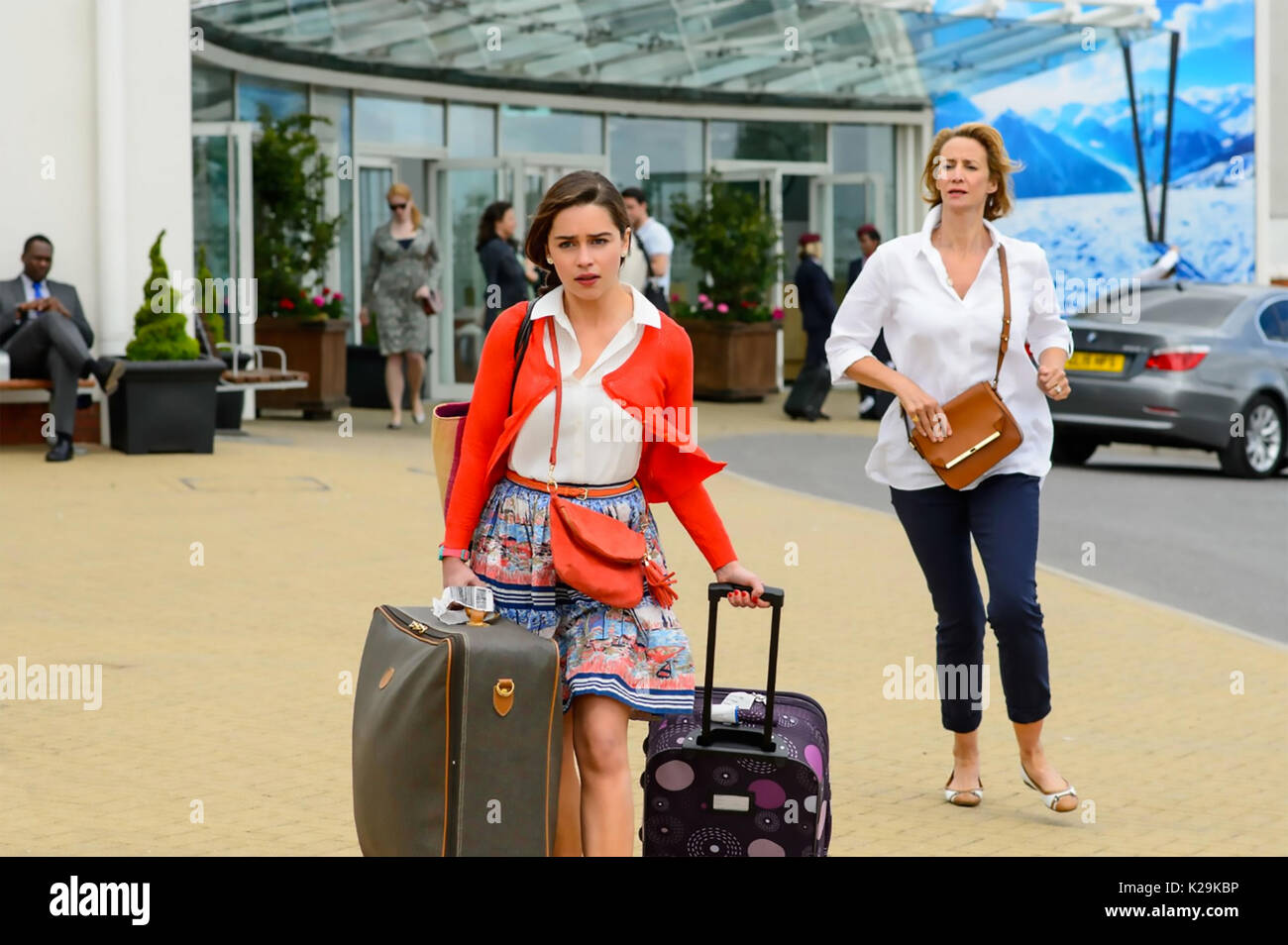 ME BEFORE YOU 2016 MGM/New Line Cinema film with Emilia Clarke at left ...