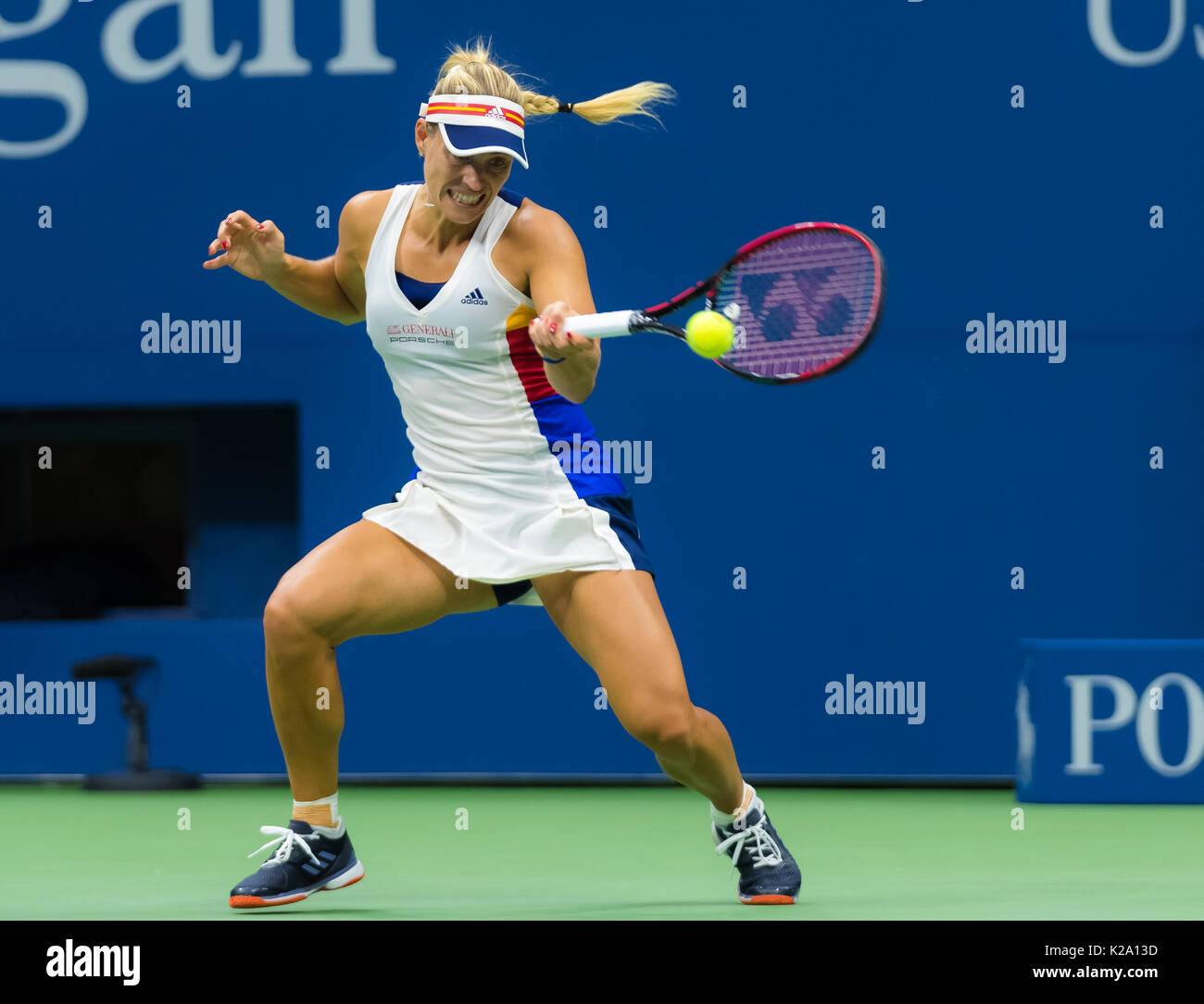 New York City, United States. 29 August, 2017. Angelique Kerber of Germany  at the 2017 US Open Grand Slam tennis tournament © Jimmie48  Photography/Alamy Live News Stock Photo - Alamy