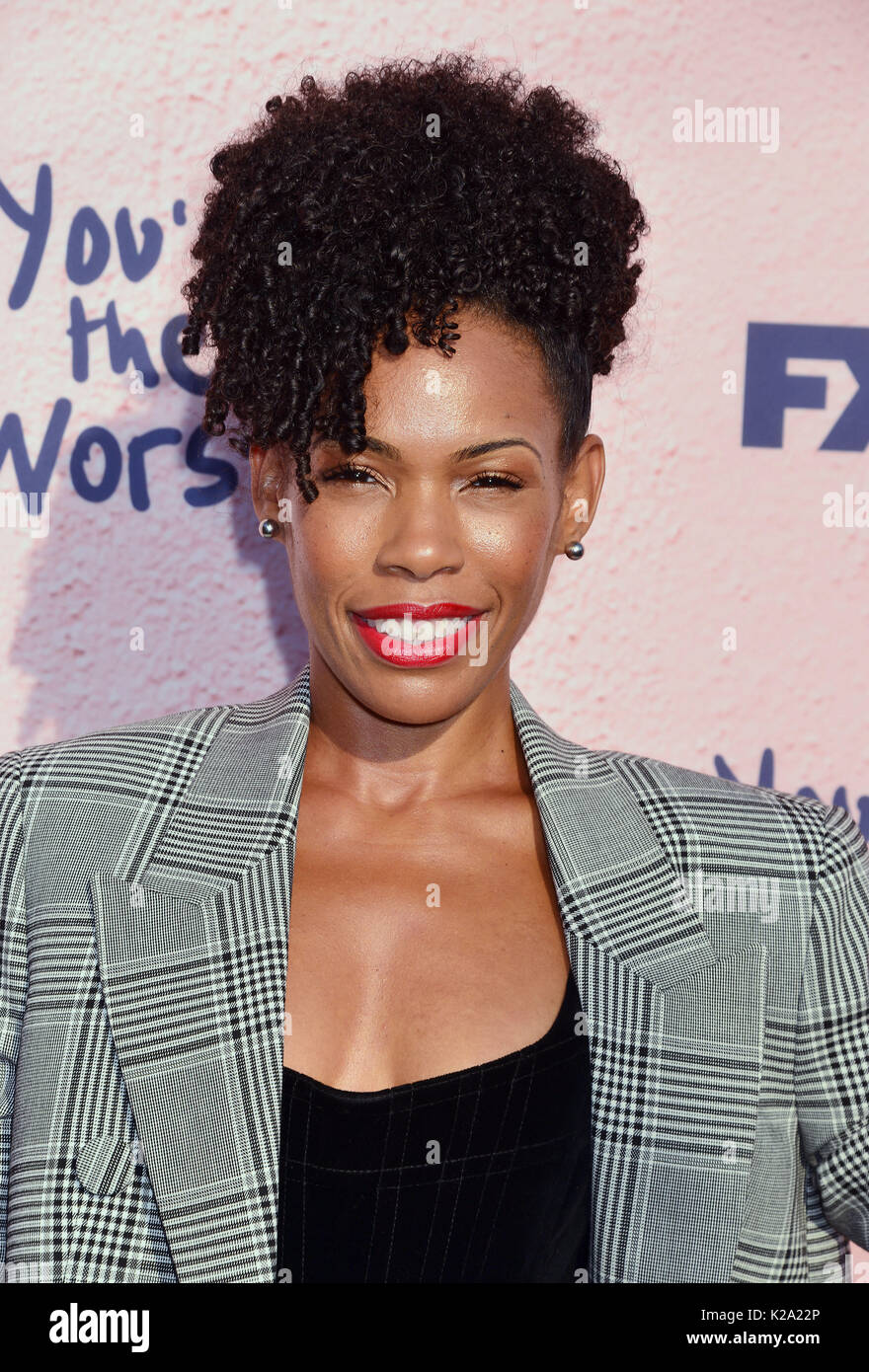 Angela Lewis 004 arriving You're The Worst Premiere at the Ice Cream