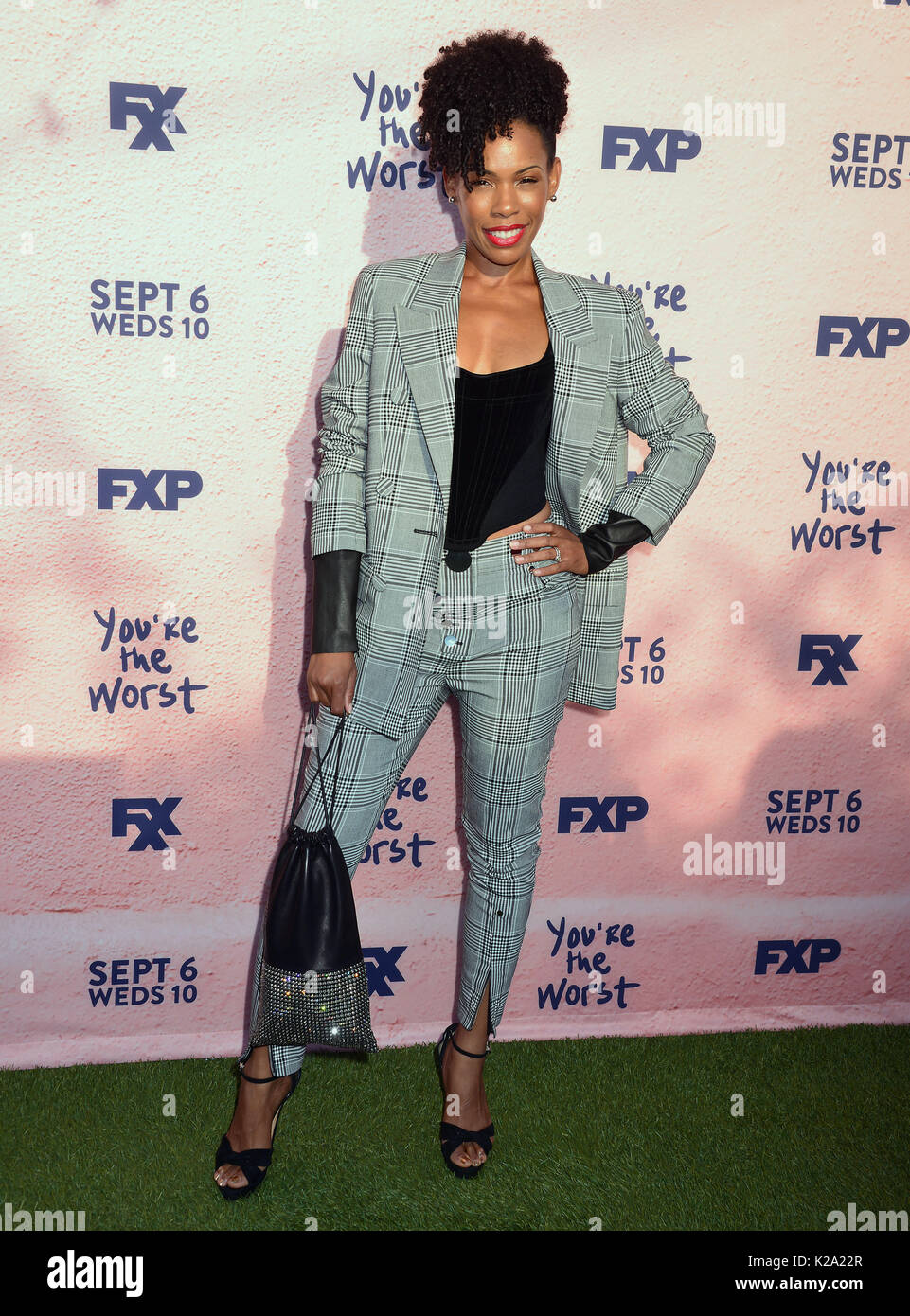 Angela Lewis 005 arriving You're The Worst Premiere at the Ice Cream