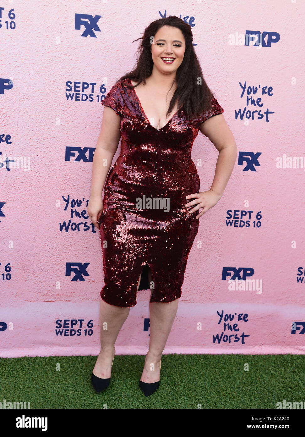 Kether Donohue 022 arriving You're The Worst Premiere at the Ice Stock