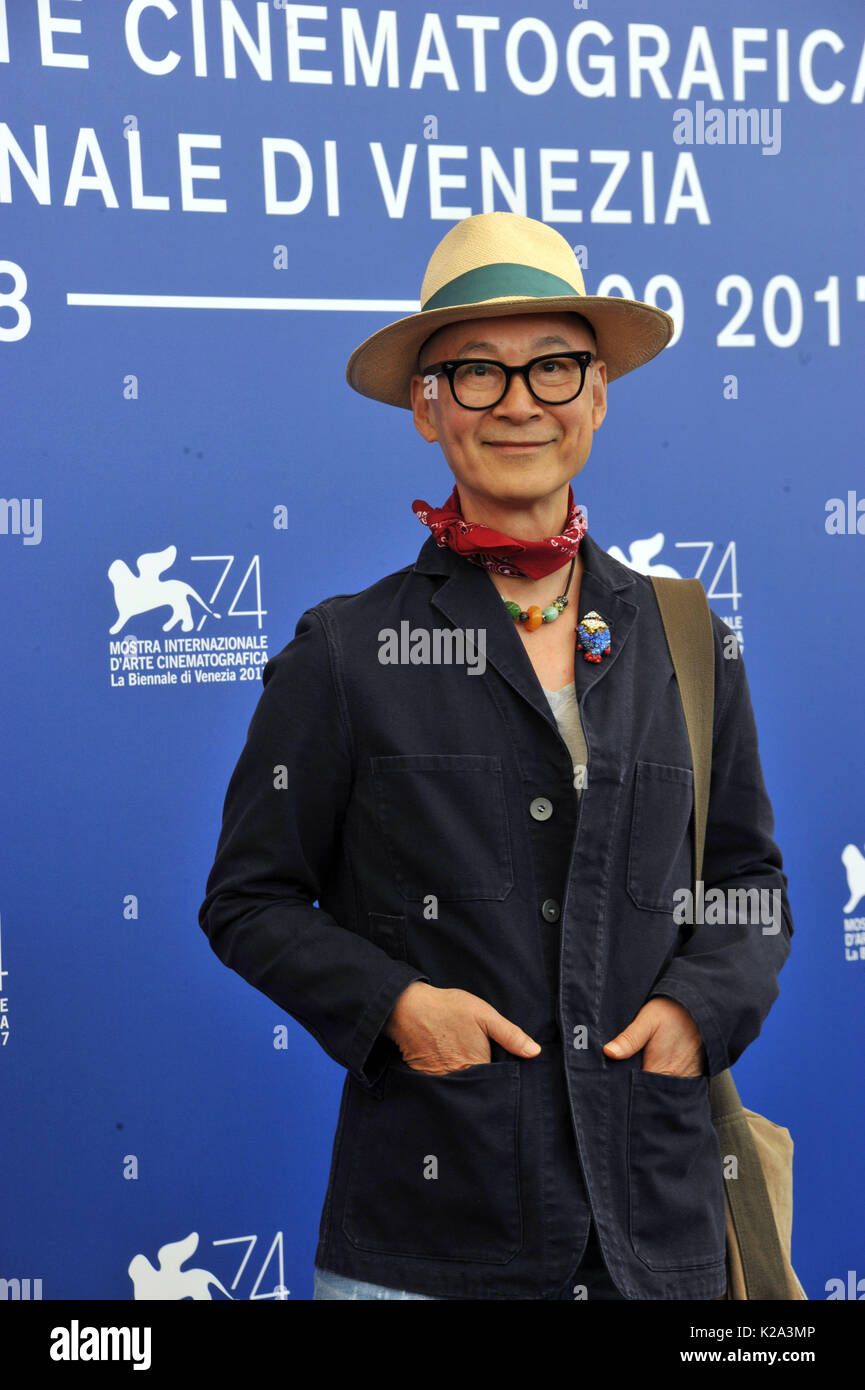 Venice, Italy, 30th Aug, 2017. 74th Venice Film Festival 2017 Photocall Jury pictured: Yonfan Credit: Independent Photo Agency Srl/Alamy Live News Stock Photo