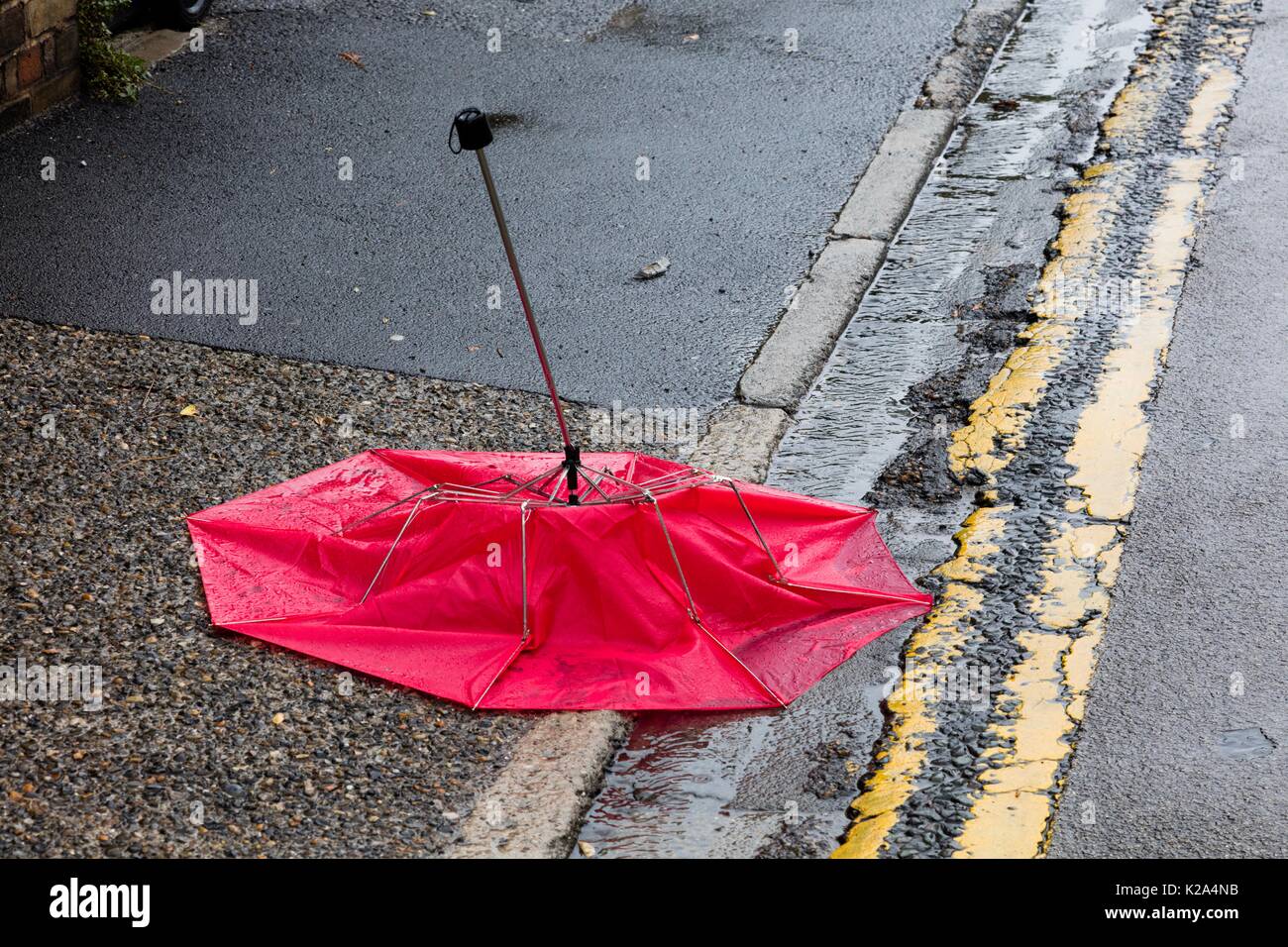 Broken Umbrellas High Resolution Stock Photography and Images Alamy