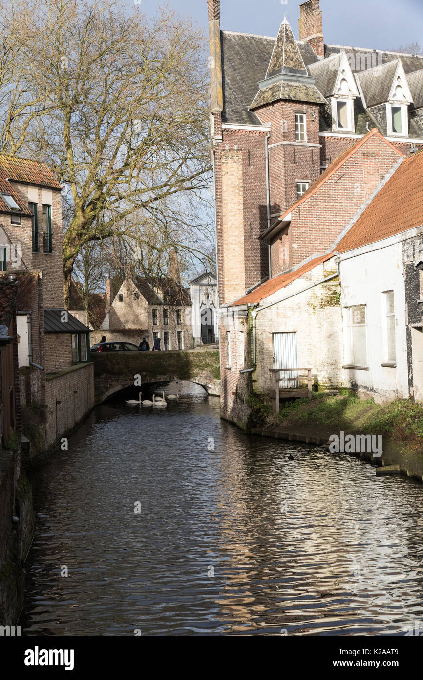 Travel photos of Brugge, Belgium. Stock Photo