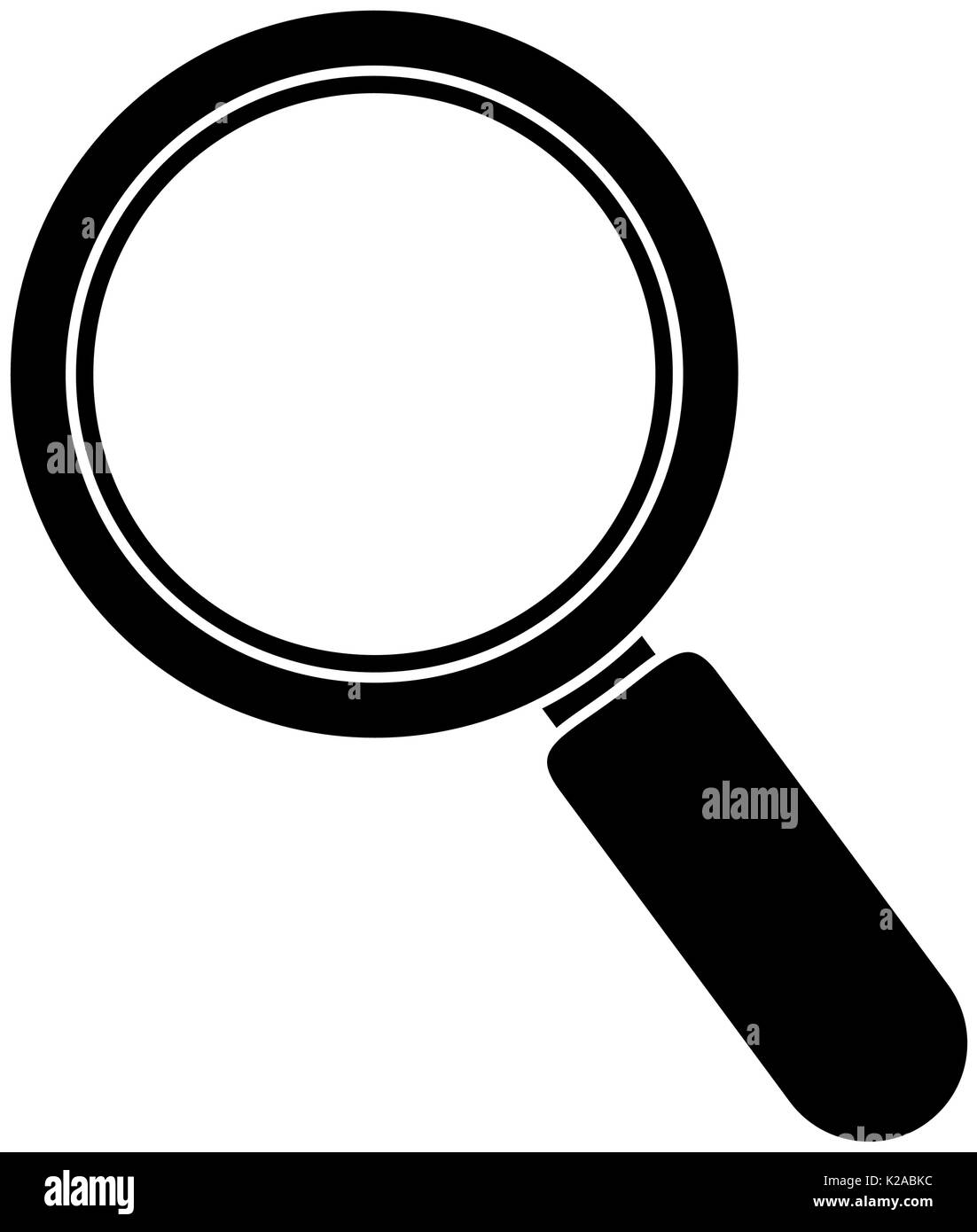 Lupe icon hires stock photography and images Alamy