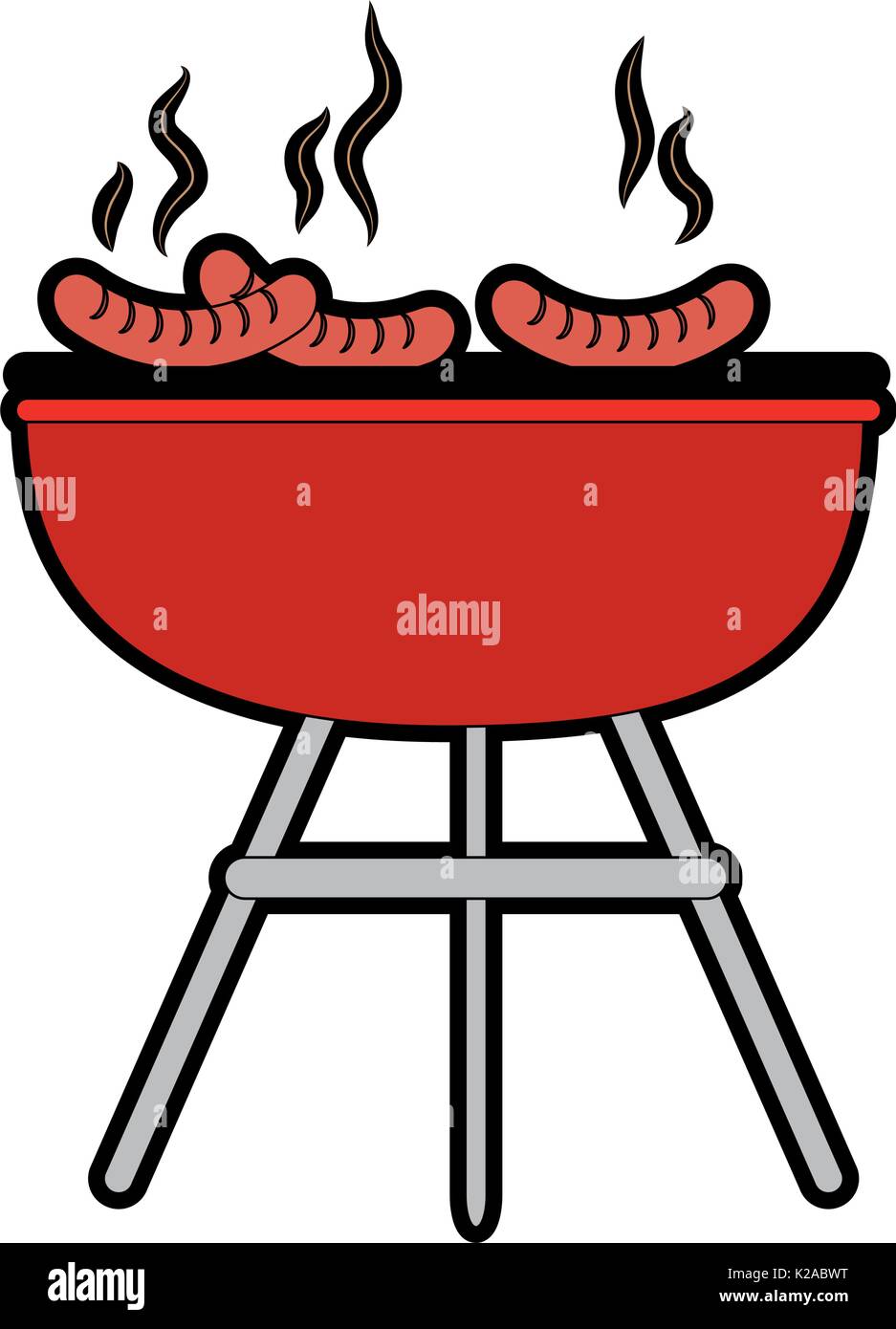 Barbecue Grill Stock Vector Images Alamy