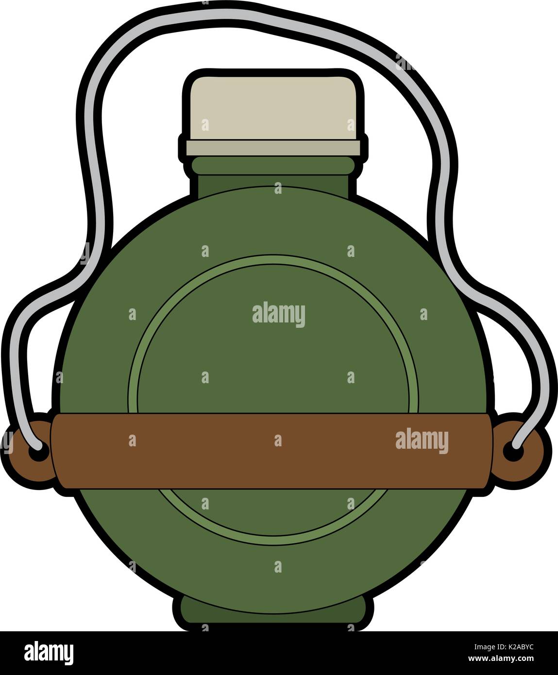 water canteen icon Stock Vector Image & Art Alamy