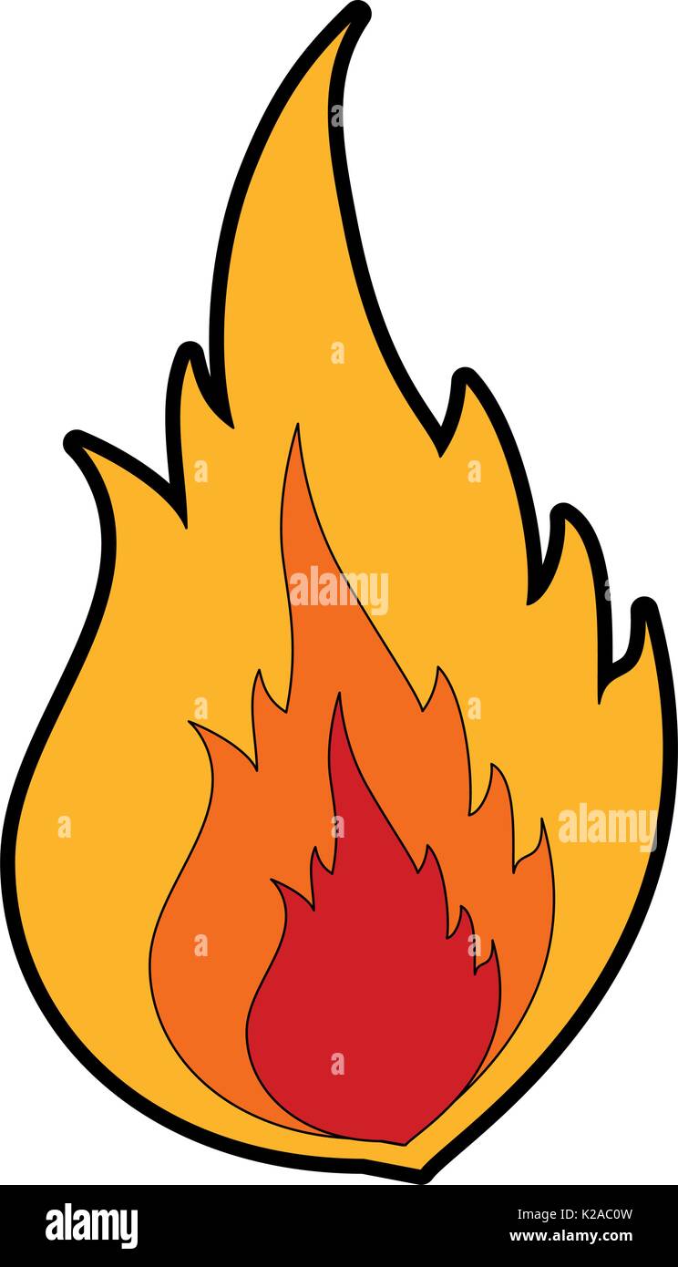 fire flame icon Stock Vector Image & Art - Alamy